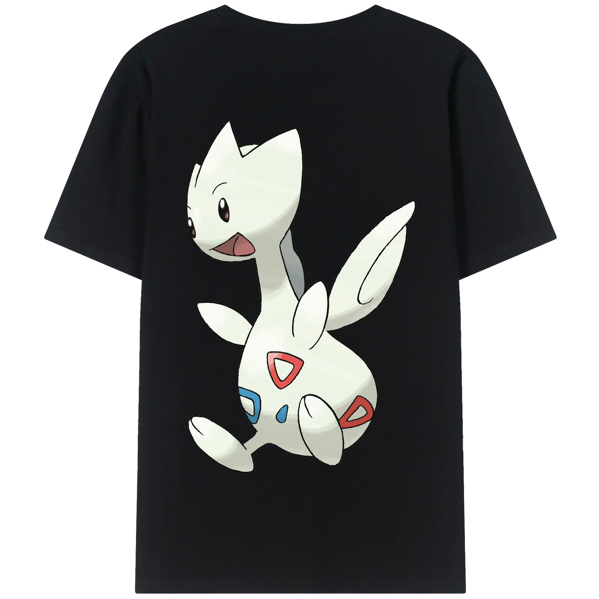 （画像用） ポケットモンスター Pokémon 綿100％半袖Tシャツ（背面プリント）
