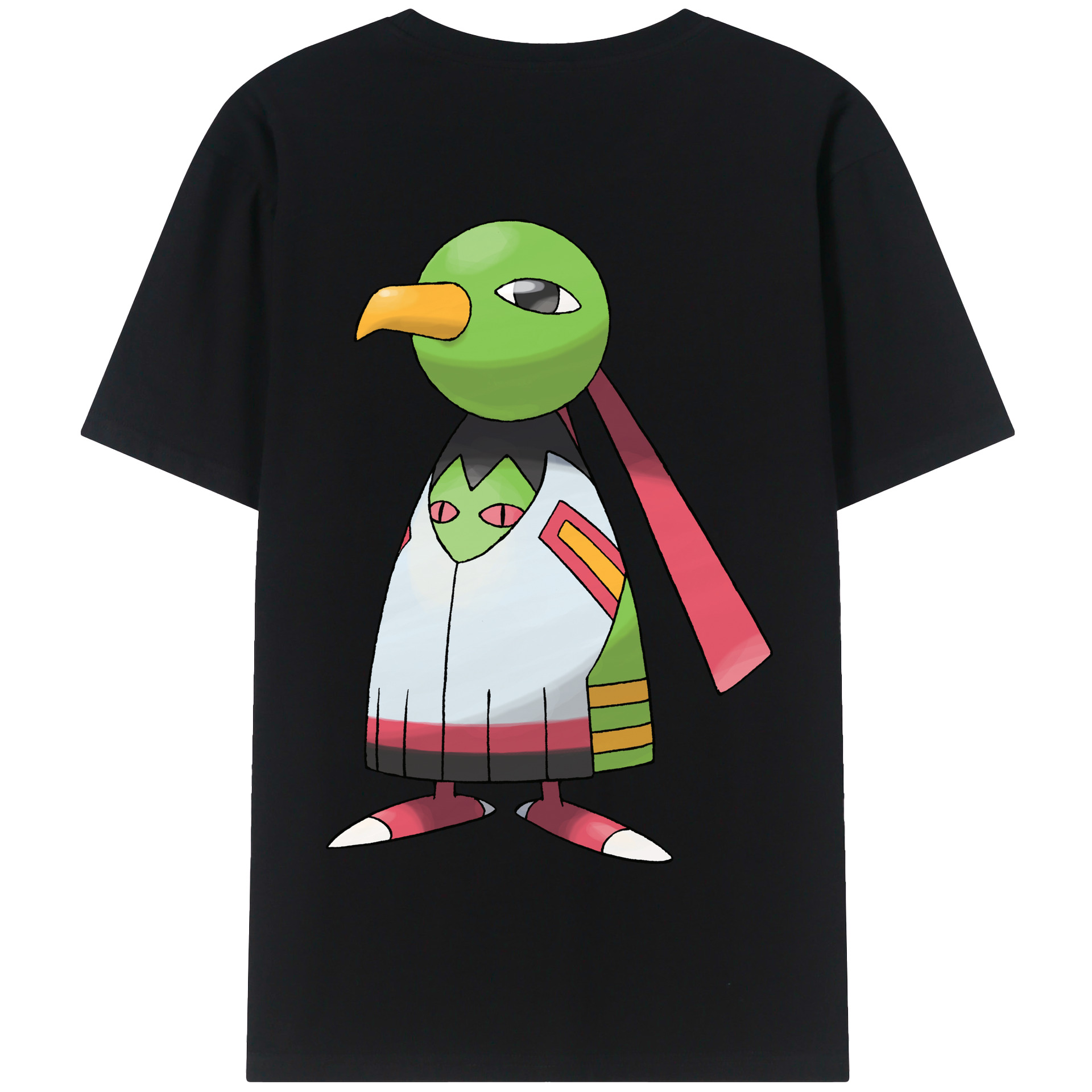 （画像用） ポケットモンスター Pokémon 綿100％半袖Tシャツ（背面プリント）