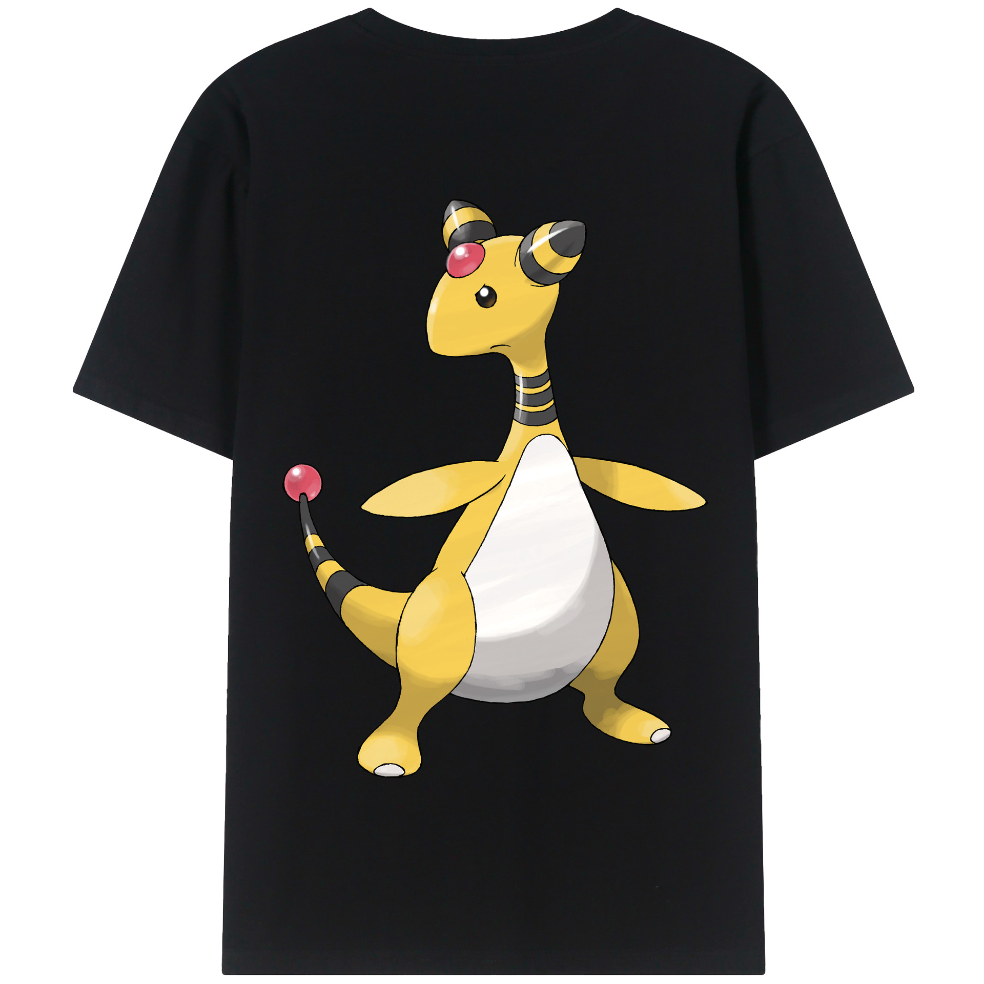 （画像用） ポケットモンスター Pokémon 綿100％半袖Tシャツ（背面プリント）