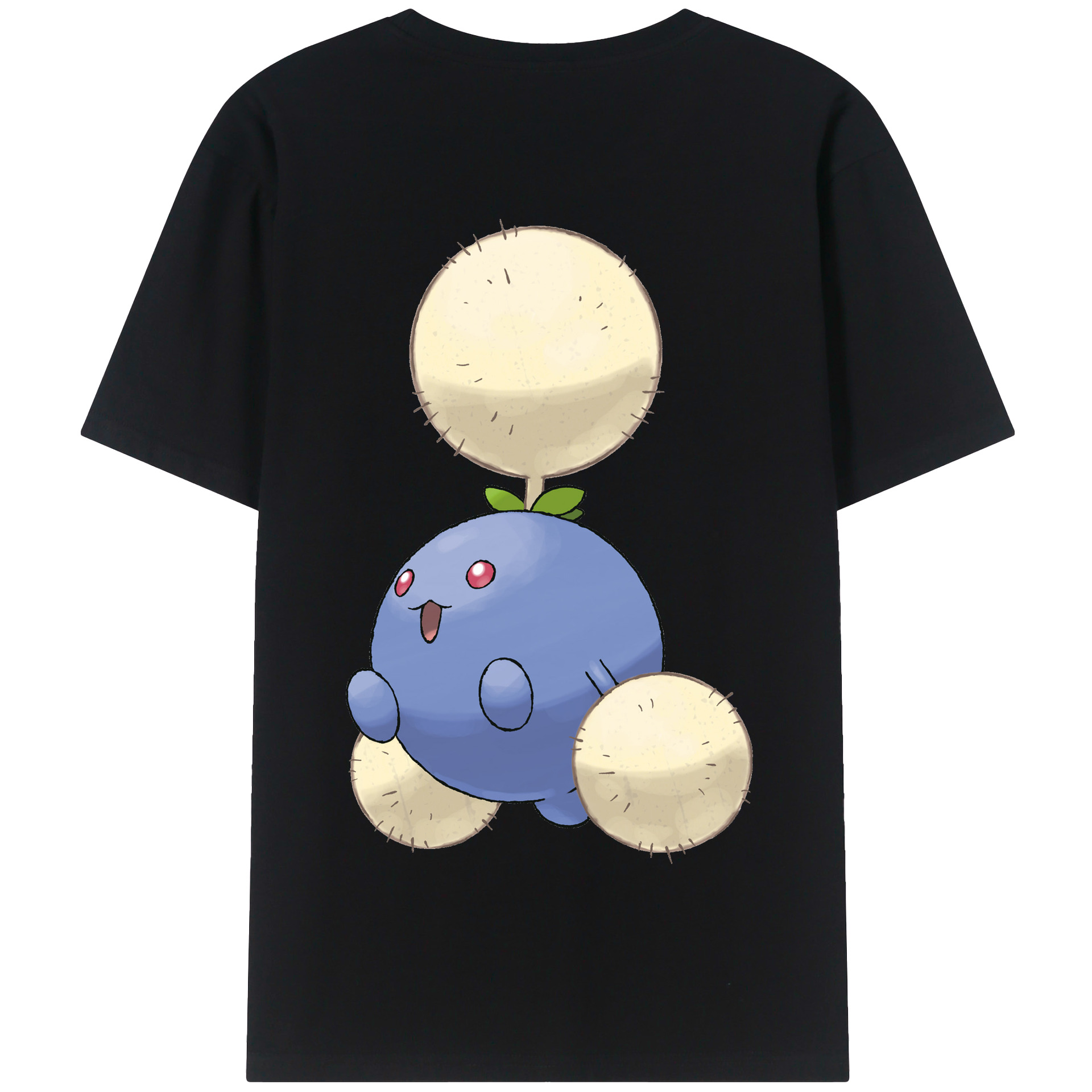 （画像用） ポケットモンスター Pokémon 綿100％半袖Tシャツ（背面プリント）