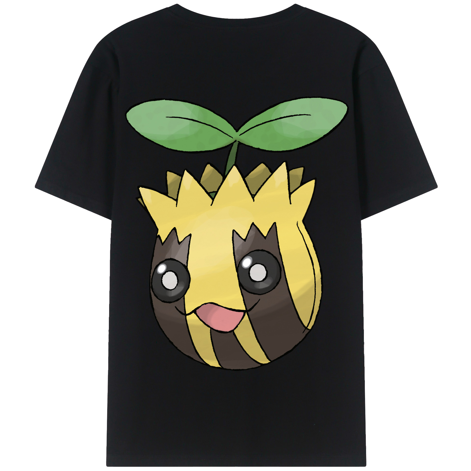 （画像用） ポケットモンスター Pokémon 綿100％半袖Tシャツ（背面プリント）
