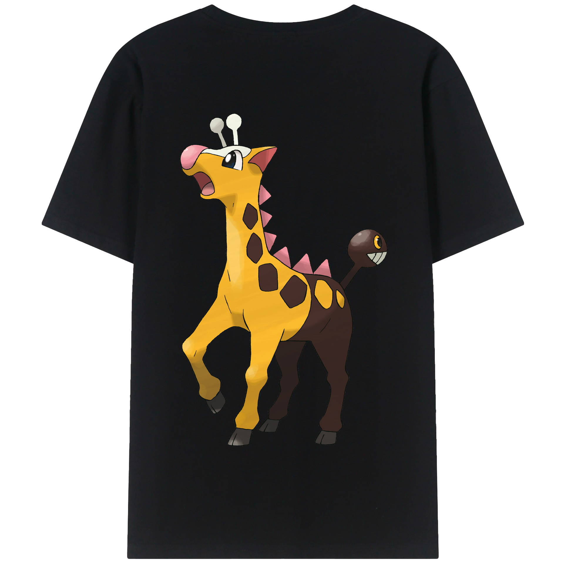 （画像用） ポケットモンスター Pokémon 綿100％半袖Tシャツ（背面プリント）