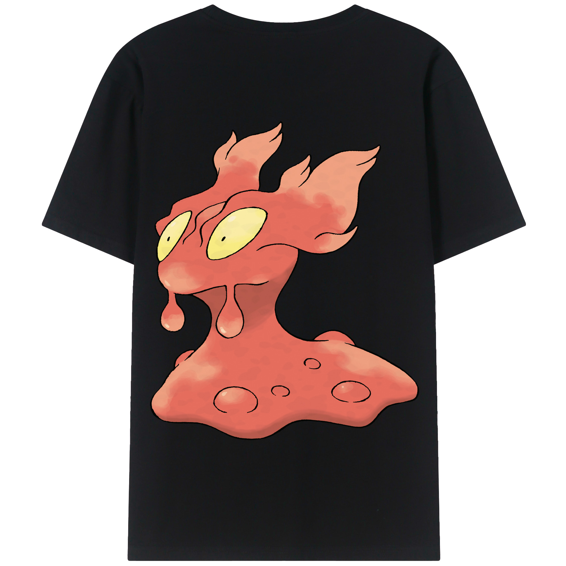 （画像用） ポケットモンスター Pokémon 綿100％半袖Tシャツ（背面プリント）