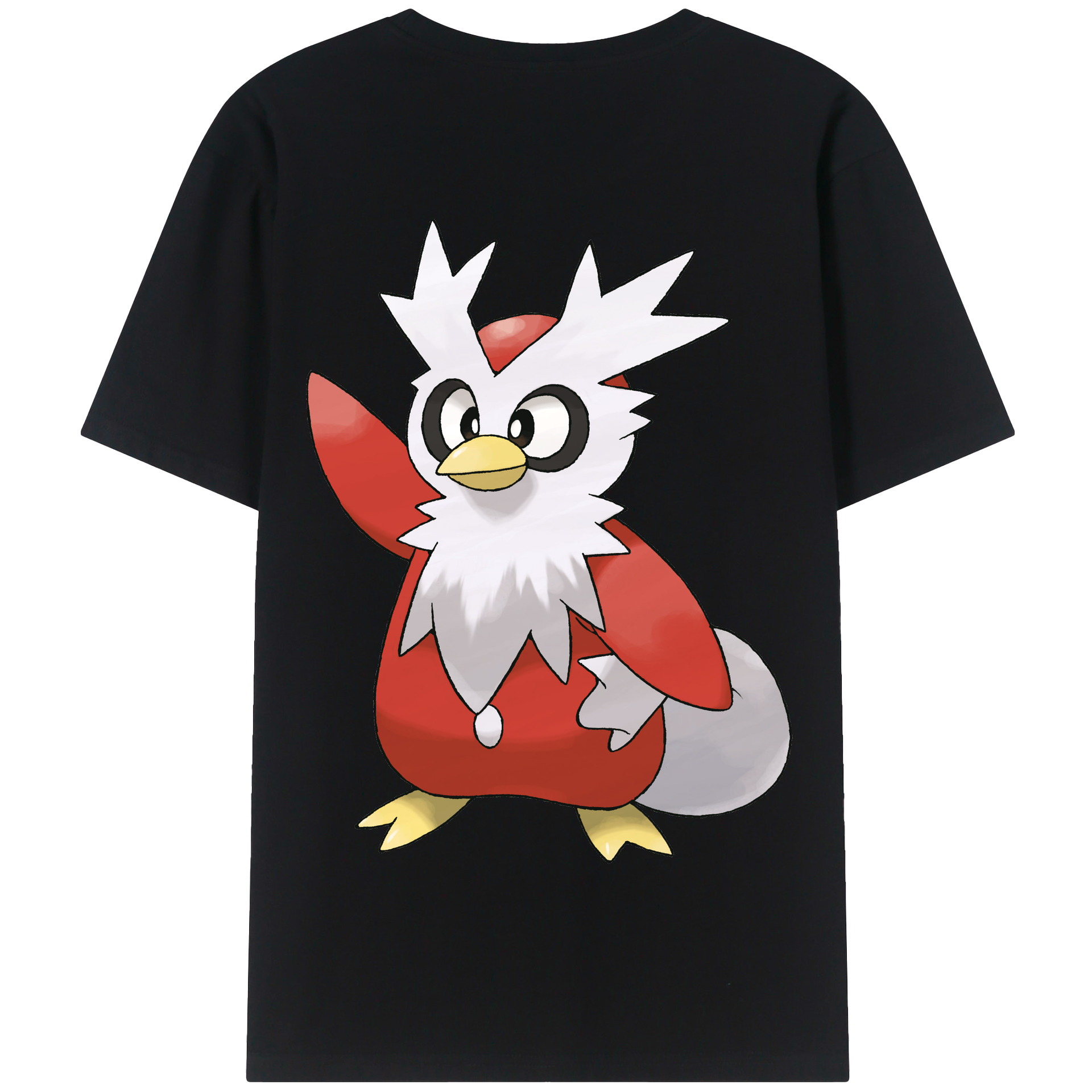 （画像用） ポケットモンスター Pokémon 綿100％半袖Tシャツ（背面プリント）