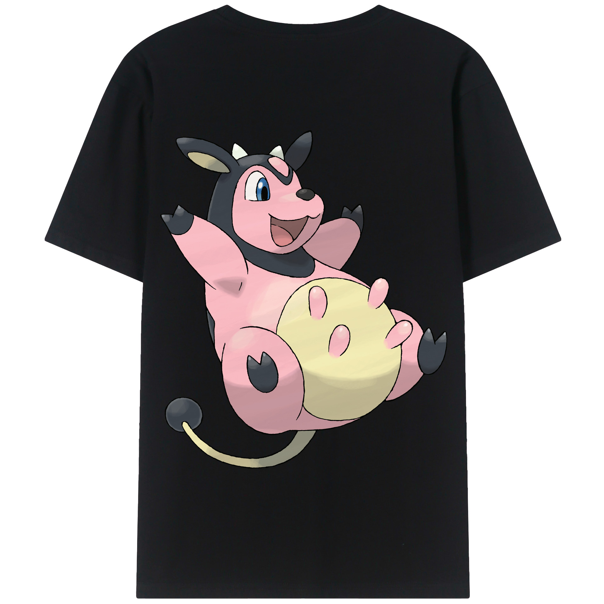 （画像用） ポケットモンスター Pokémon 綿100％半袖Tシャツ（背面プリント）