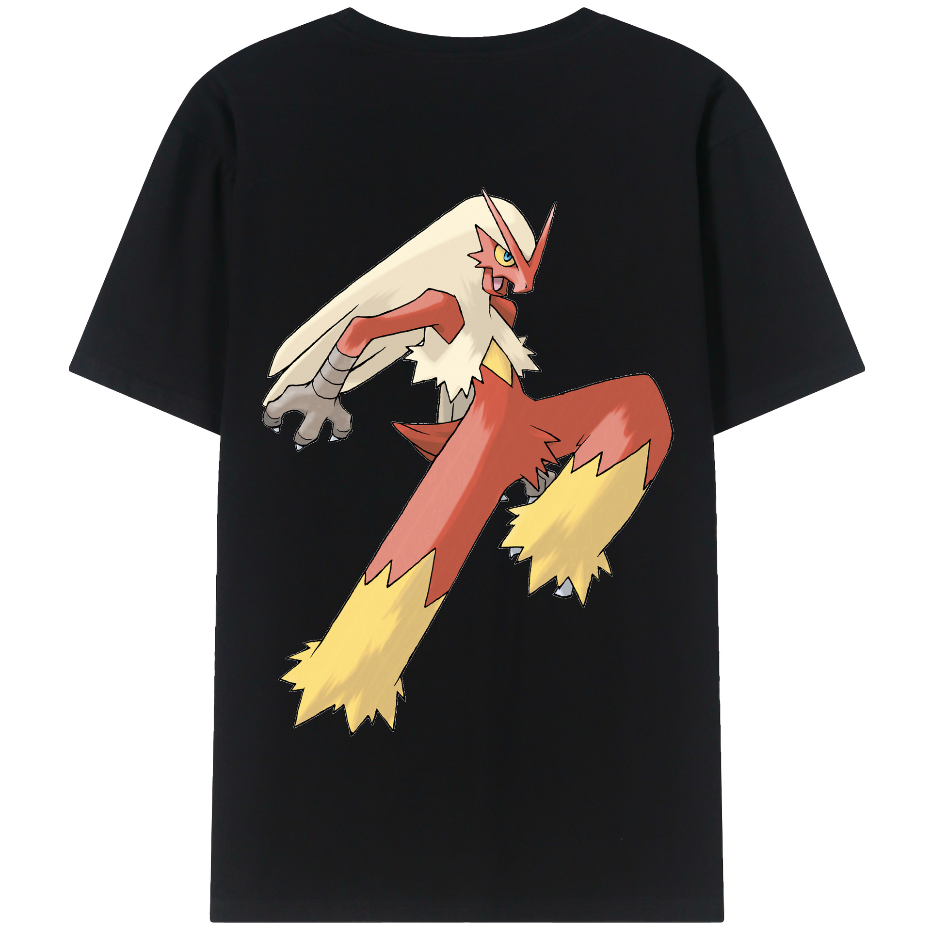 （画像用） ポケットモンスター Pokémon 綿100％半袖Tシャツ（背面プリント）
