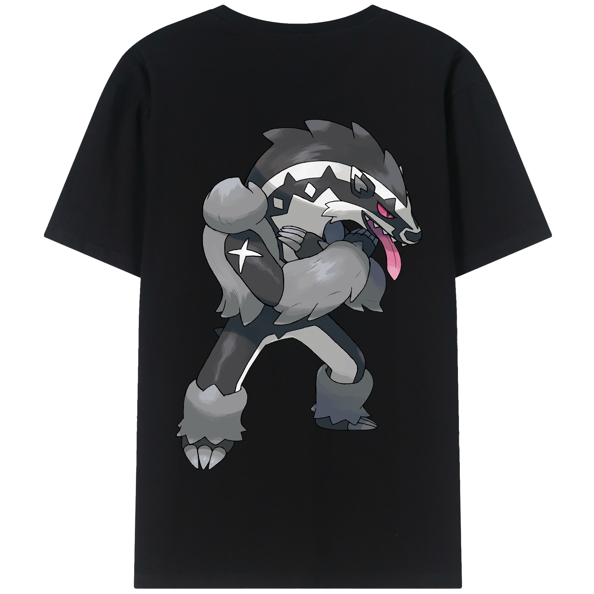 （画像用） ポケットモンスター Pokémon 綿100％半袖Tシャツ（背面プリント）