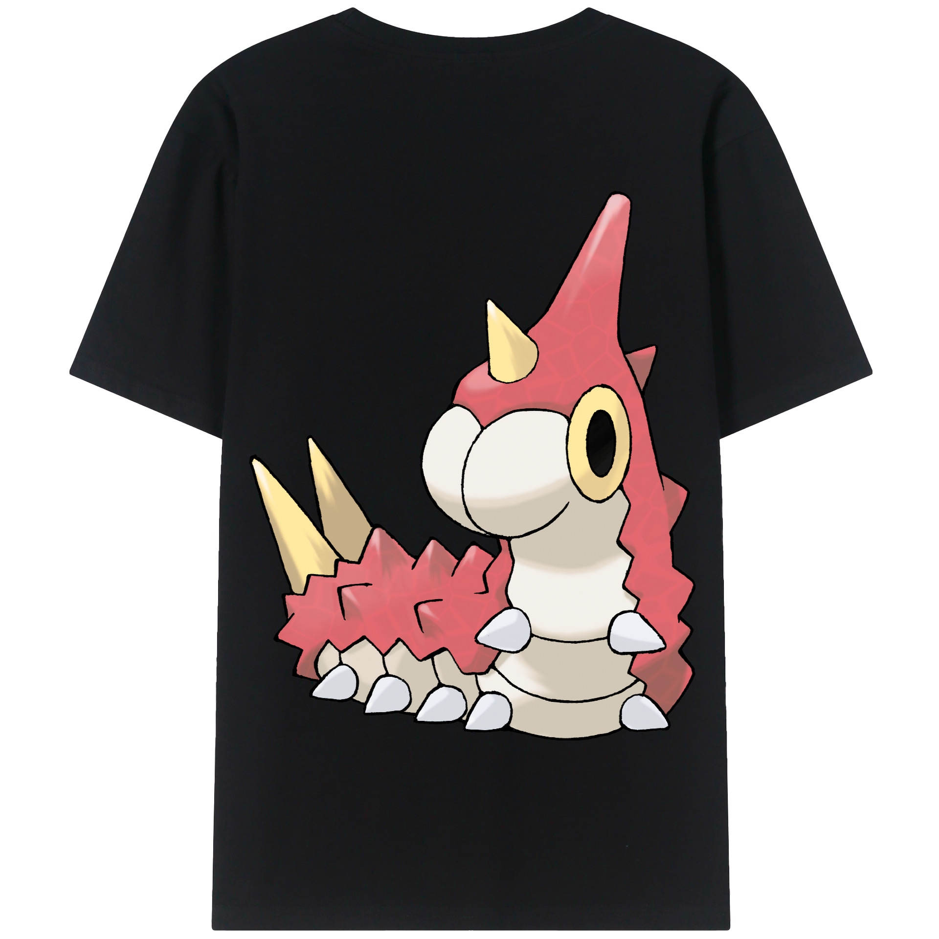 （画像用） ポケットモンスター Pokémon 綿100％半袖Tシャツ（背面プリント）