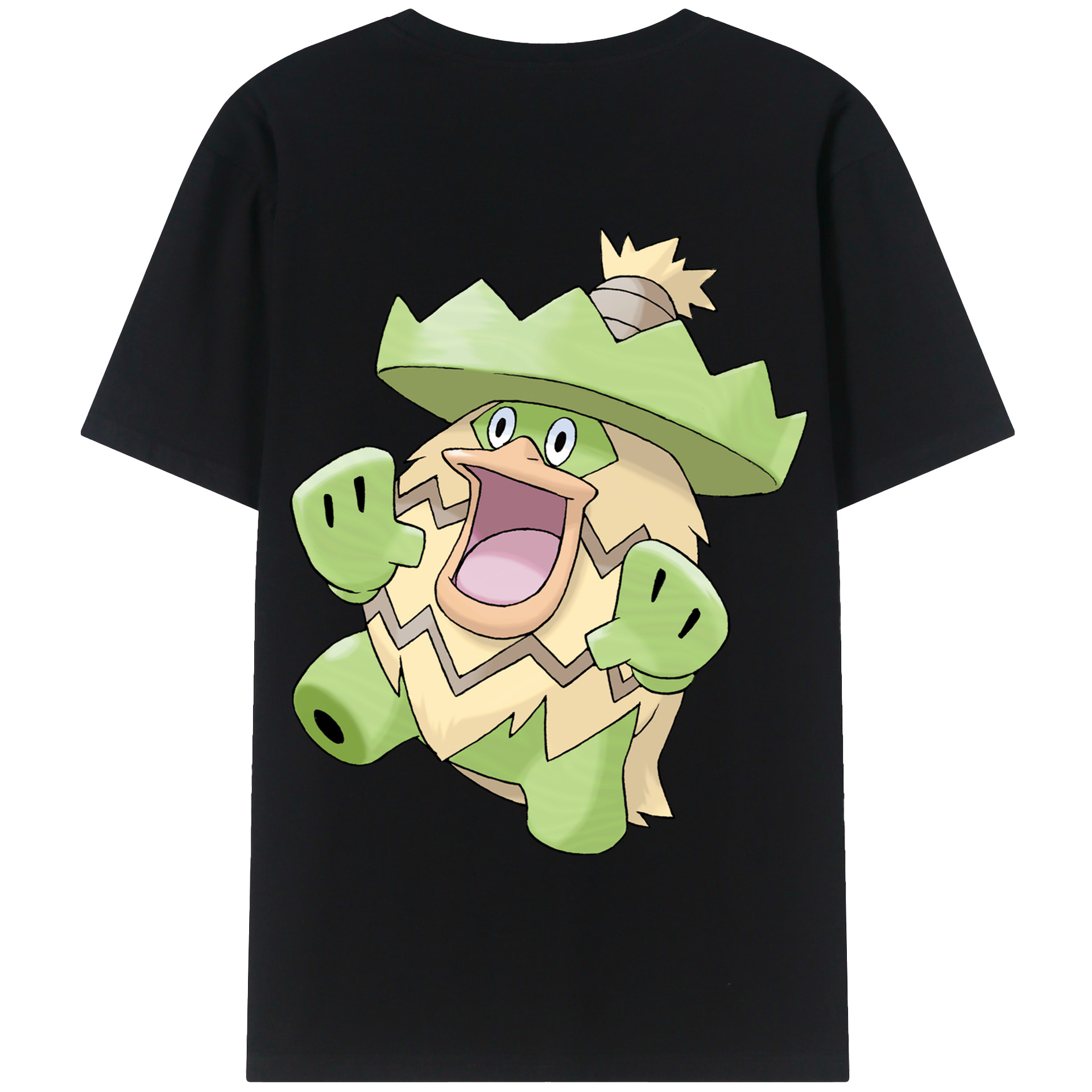 （画像用） ポケットモンスター Pokémon 綿100％半袖Tシャツ（背面プリント）