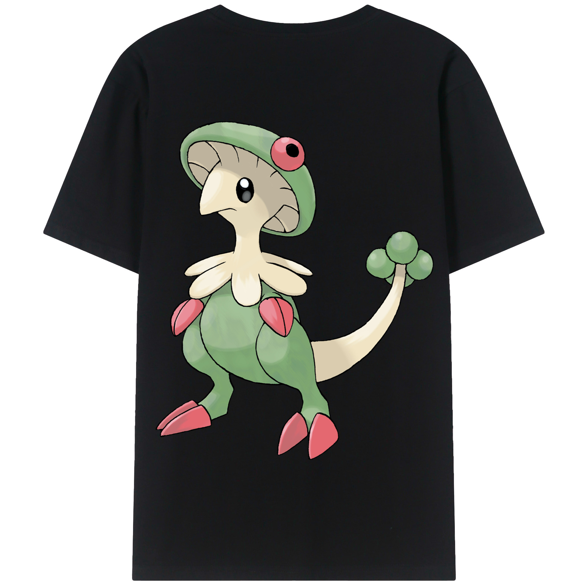 （画像用） ポケットモンスター Pokémon 綿100％半袖Tシャツ（背面プリント）