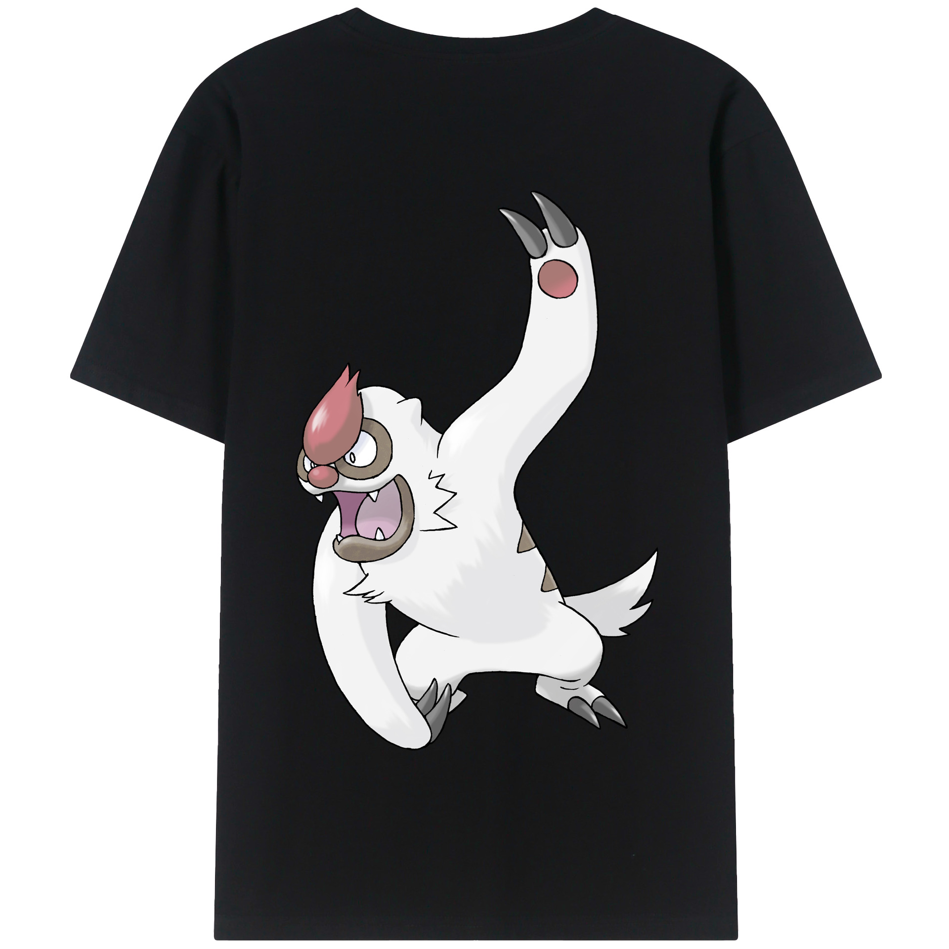 （画像用） ポケットモンスター Pokémon 綿100％半袖Tシャツ（背面プリント）
