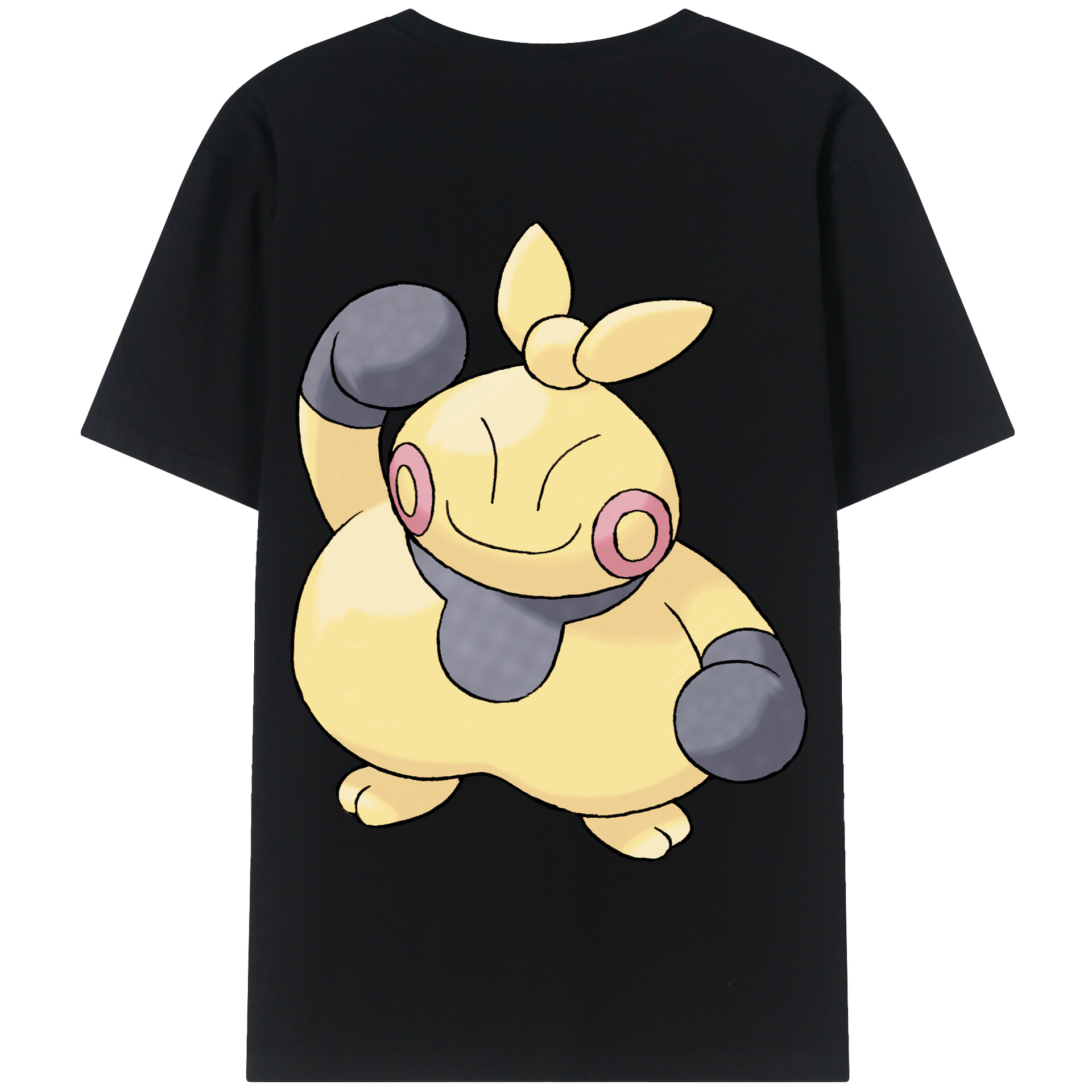 （画像用） ポケットモンスター Pokémon 綿100％半袖Tシャツ（背面プリント）