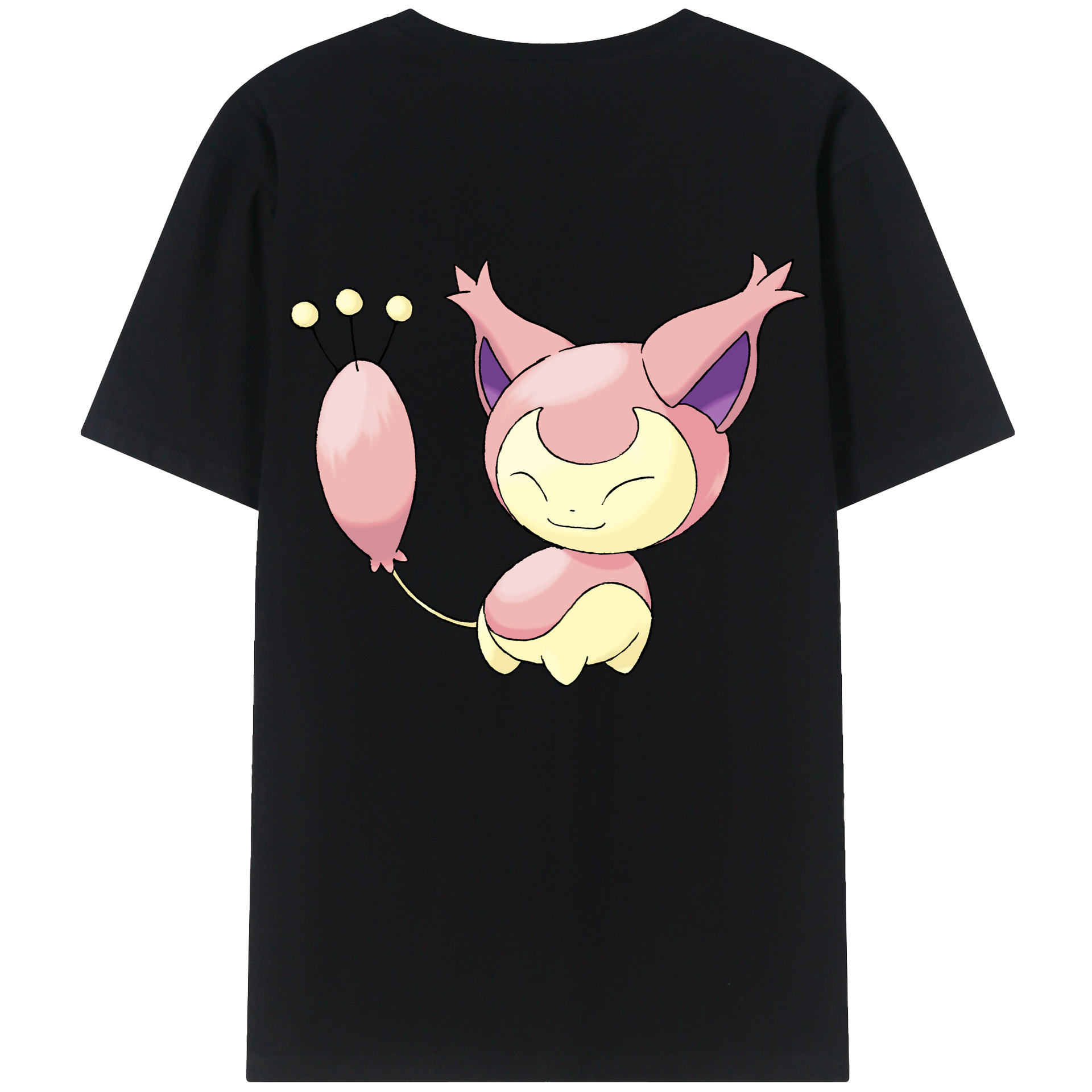 （画像用） ポケットモンスター Pokémon 綿100％半袖Tシャツ（背面プリント）