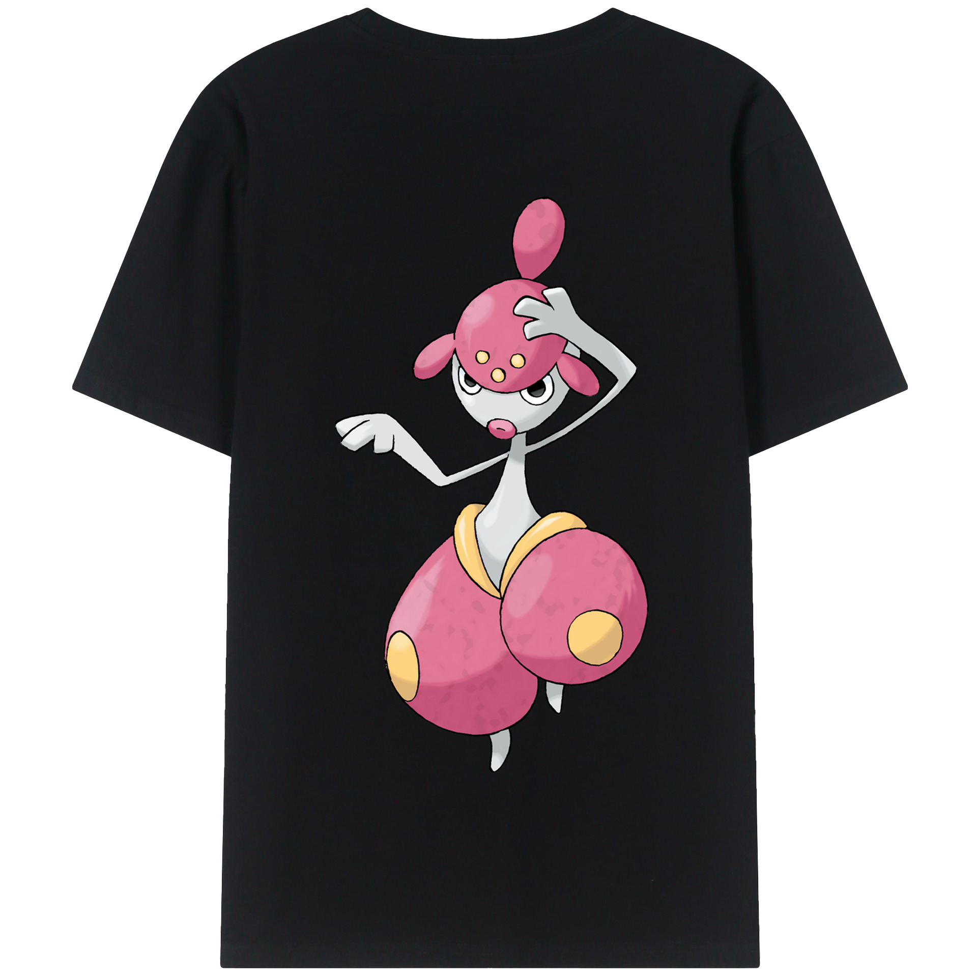 （画像用） ポケットモンスター Pokémon 綿100％半袖Tシャツ（背面プリント）