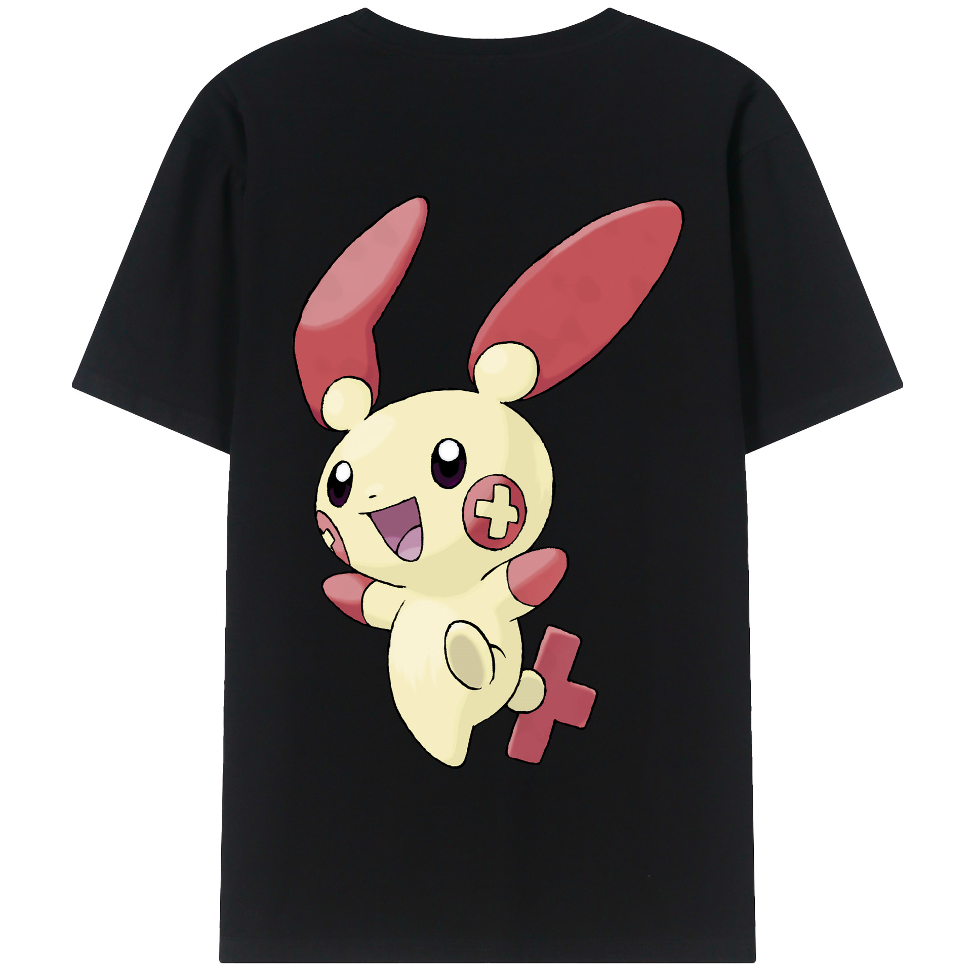 （画像用） ポケットモンスター Pokémon 綿100％半袖Tシャツ（背面プリント）
