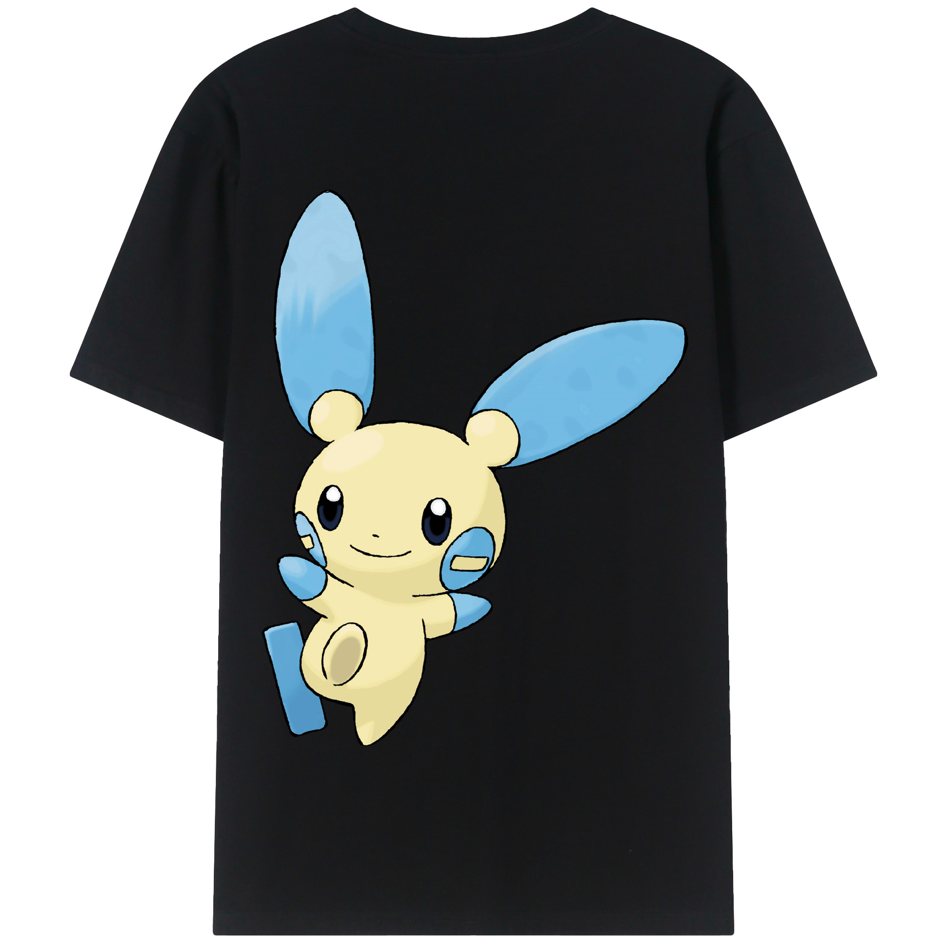 （画像用） ポケットモンスター Pokémon 綿100％半袖Tシャツ（背面プリント）