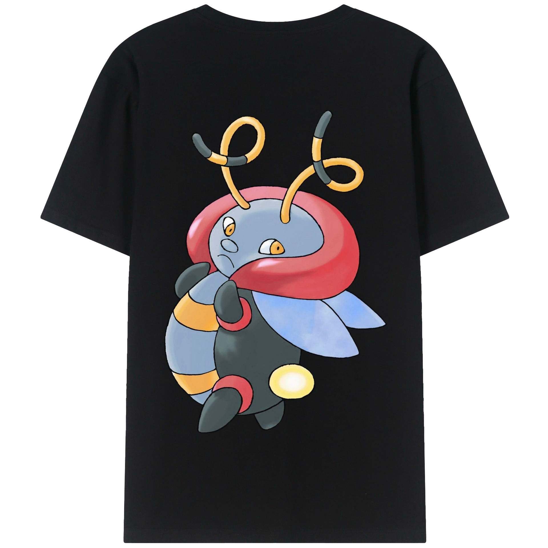 （画像用） ポケットモンスター Pokémon 綿100％半袖Tシャツ（背面プリント）