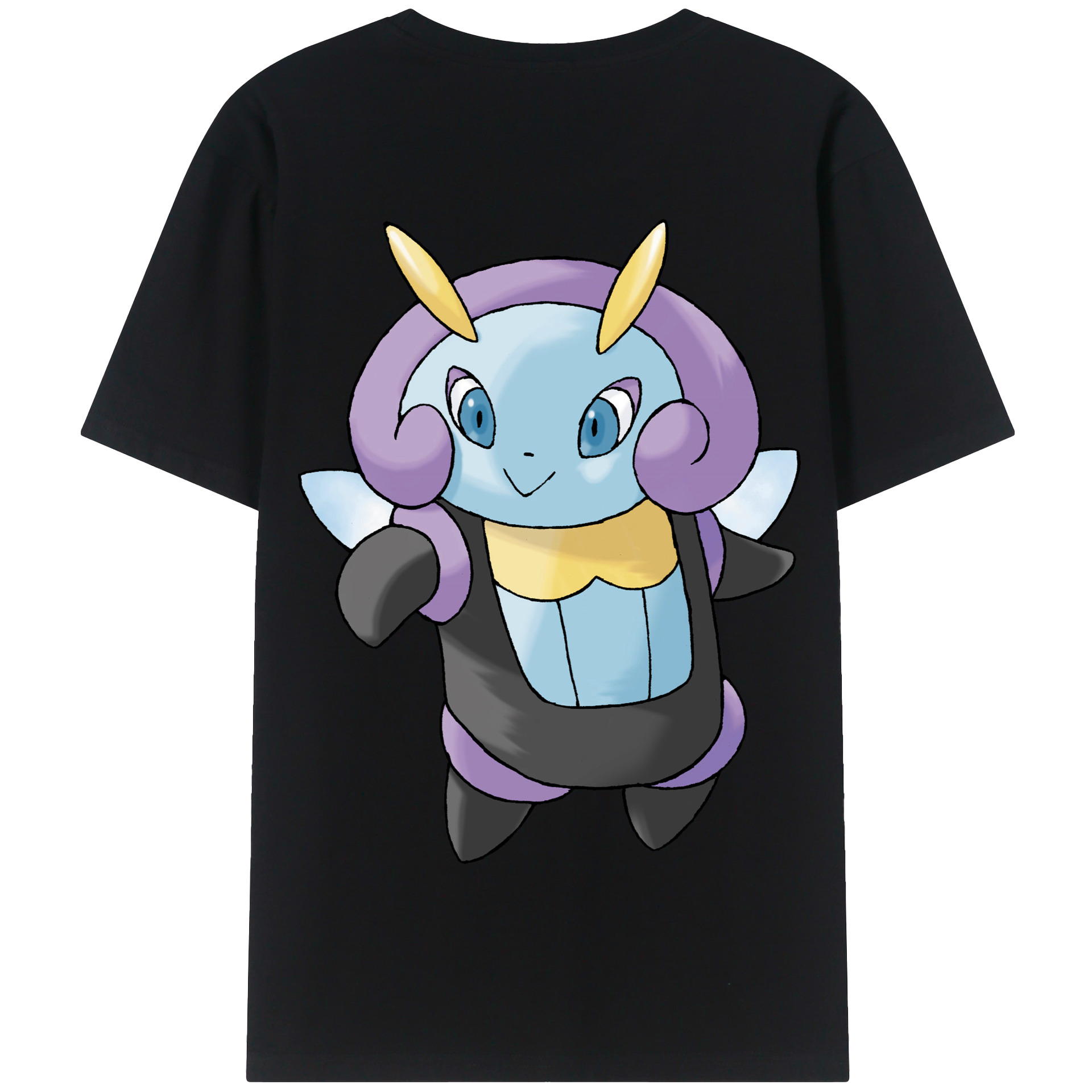 （画像用） ポケットモンスター Pokémon 綿100％半袖Tシャツ（背面プリント）