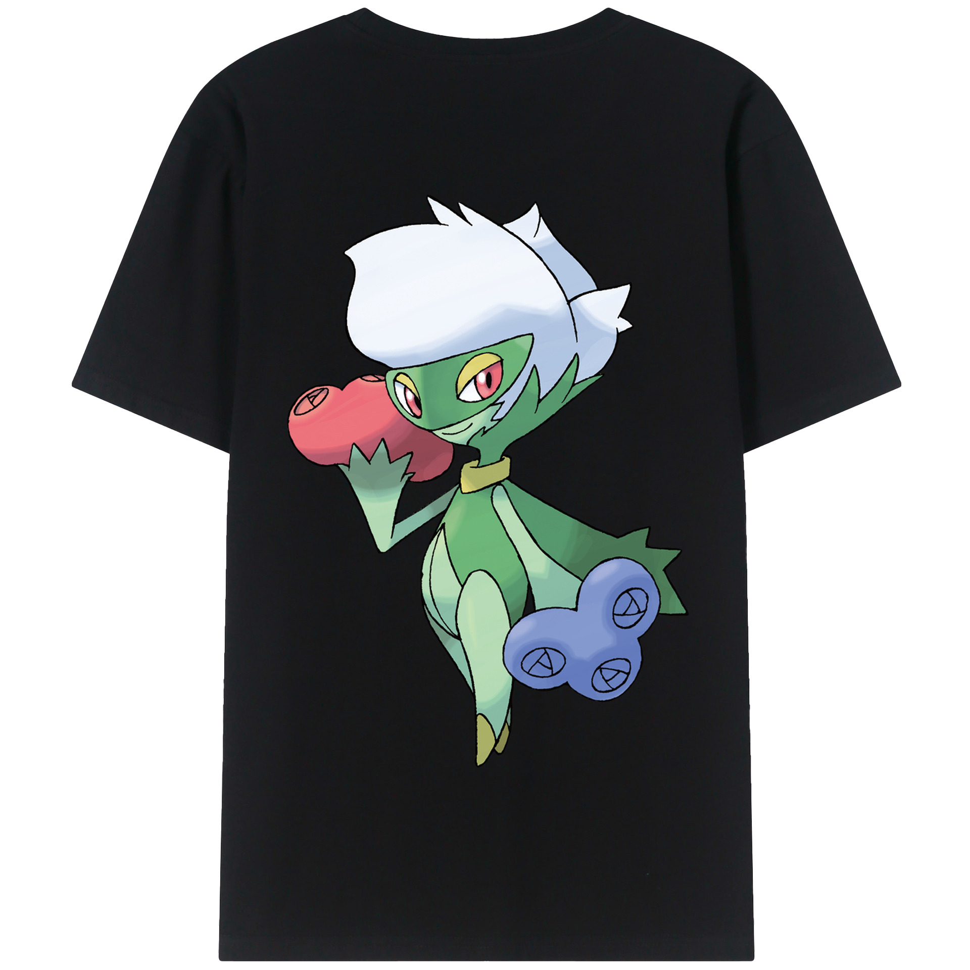 （画像用） ポケットモンスター Pokémon 綿100％半袖Tシャツ（背面プリント）