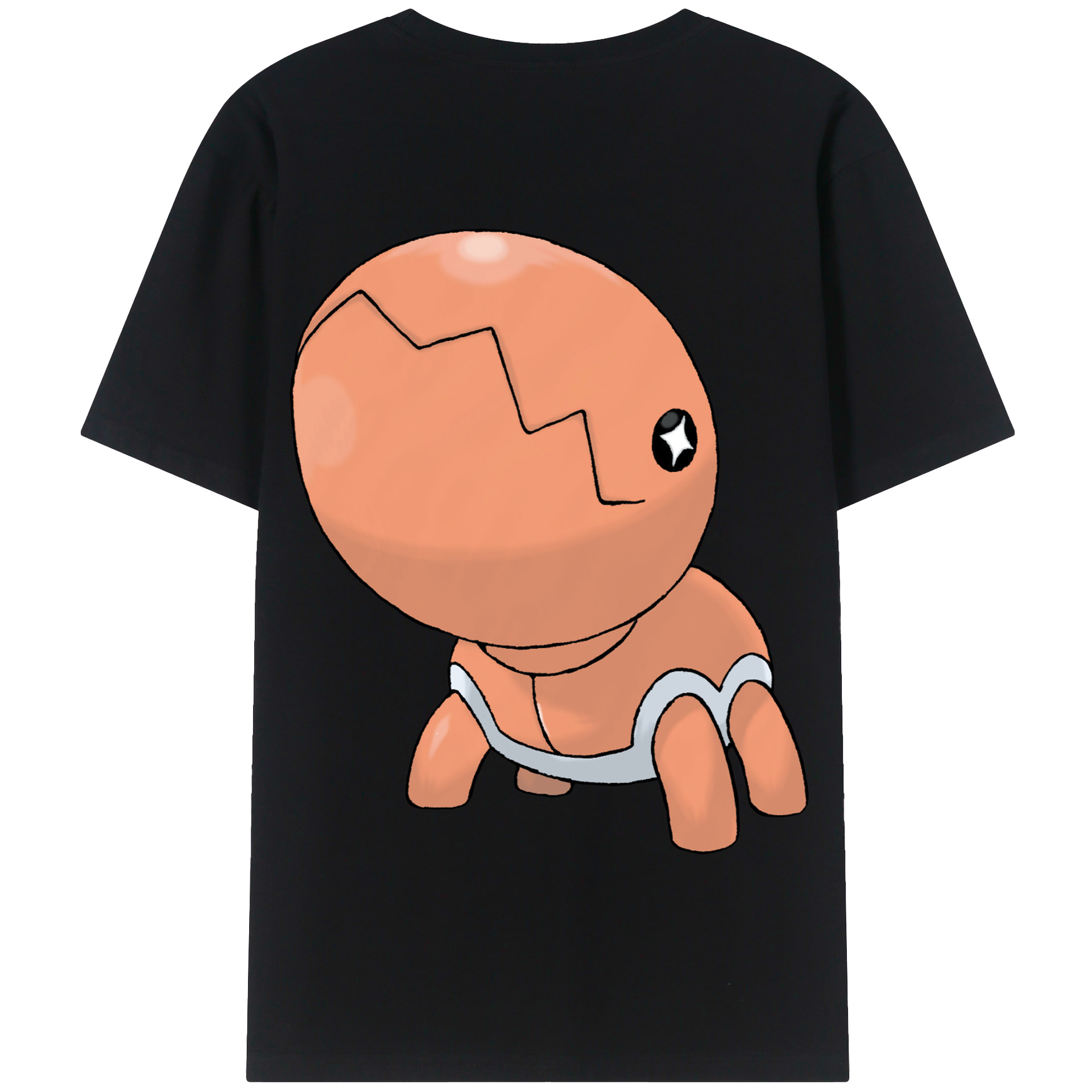 （画像用） ポケットモンスター Pokémon 綿100％半袖Tシャツ（背面プリント）
