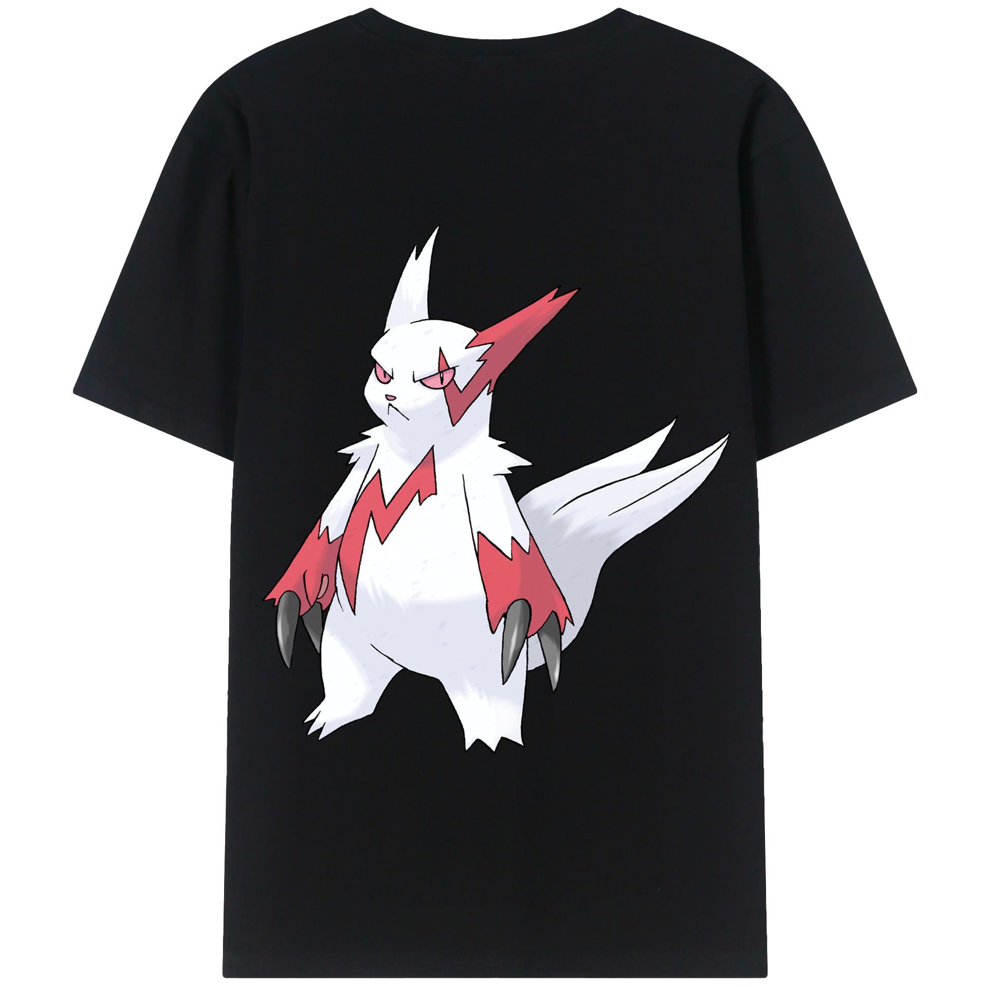 （画像用） ポケットモンスター Pokémon 綿100％半袖Tシャツ（背面プリント）