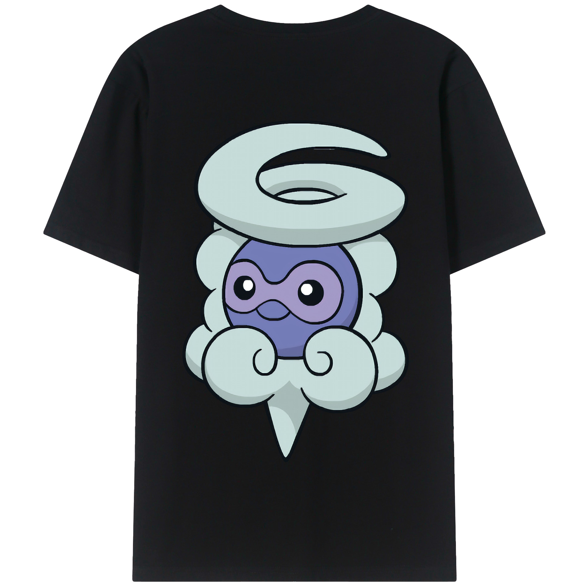 （画像用） ポケットモンスター Pokémon 綿100％半袖Tシャツ（背面プリント）