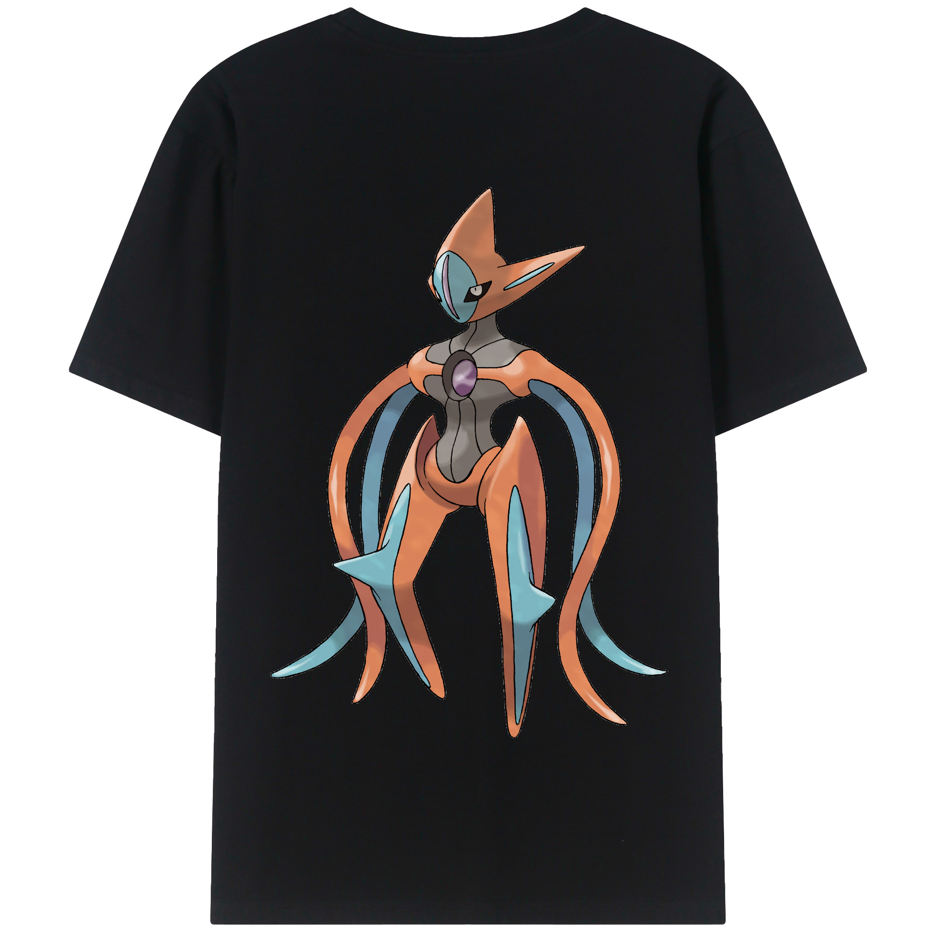（画像用） ポケットモンスター Pokémon 綿100％半袖Tシャツ（背面プリント）