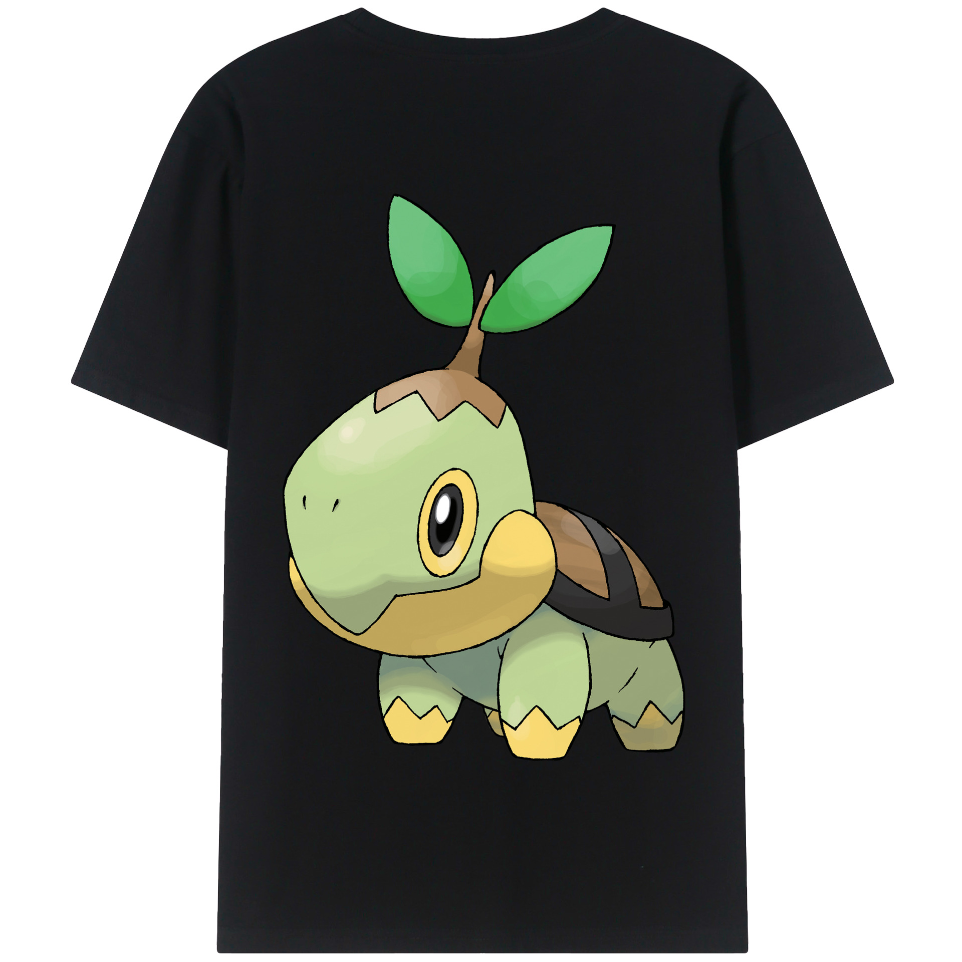 （画像用） ポケットモンスター Pokémon 綿100％半袖Tシャツ（背面プリント）