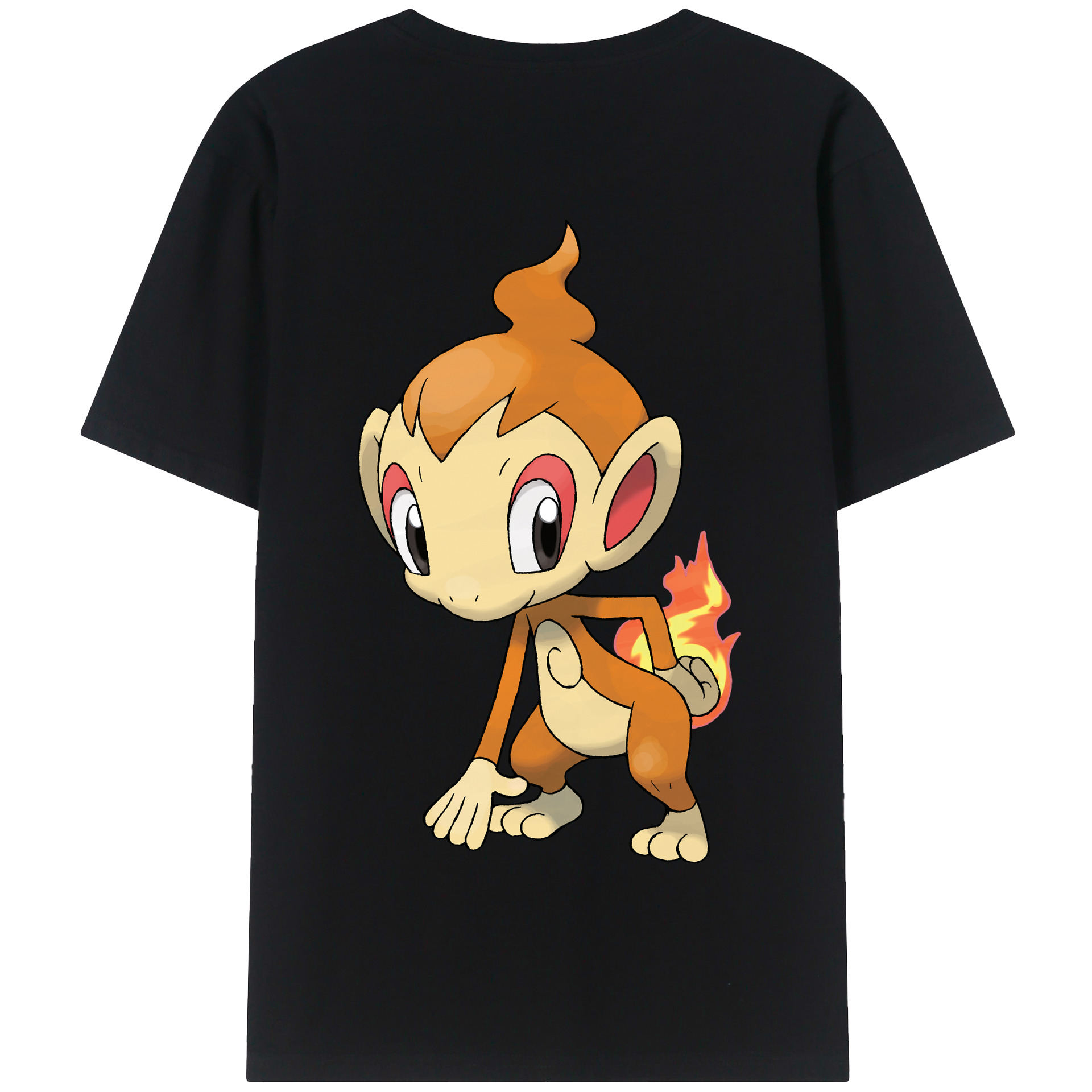 （画像用） ポケットモンスター Pokémon 綿100％半袖Tシャツ（背面プリント）