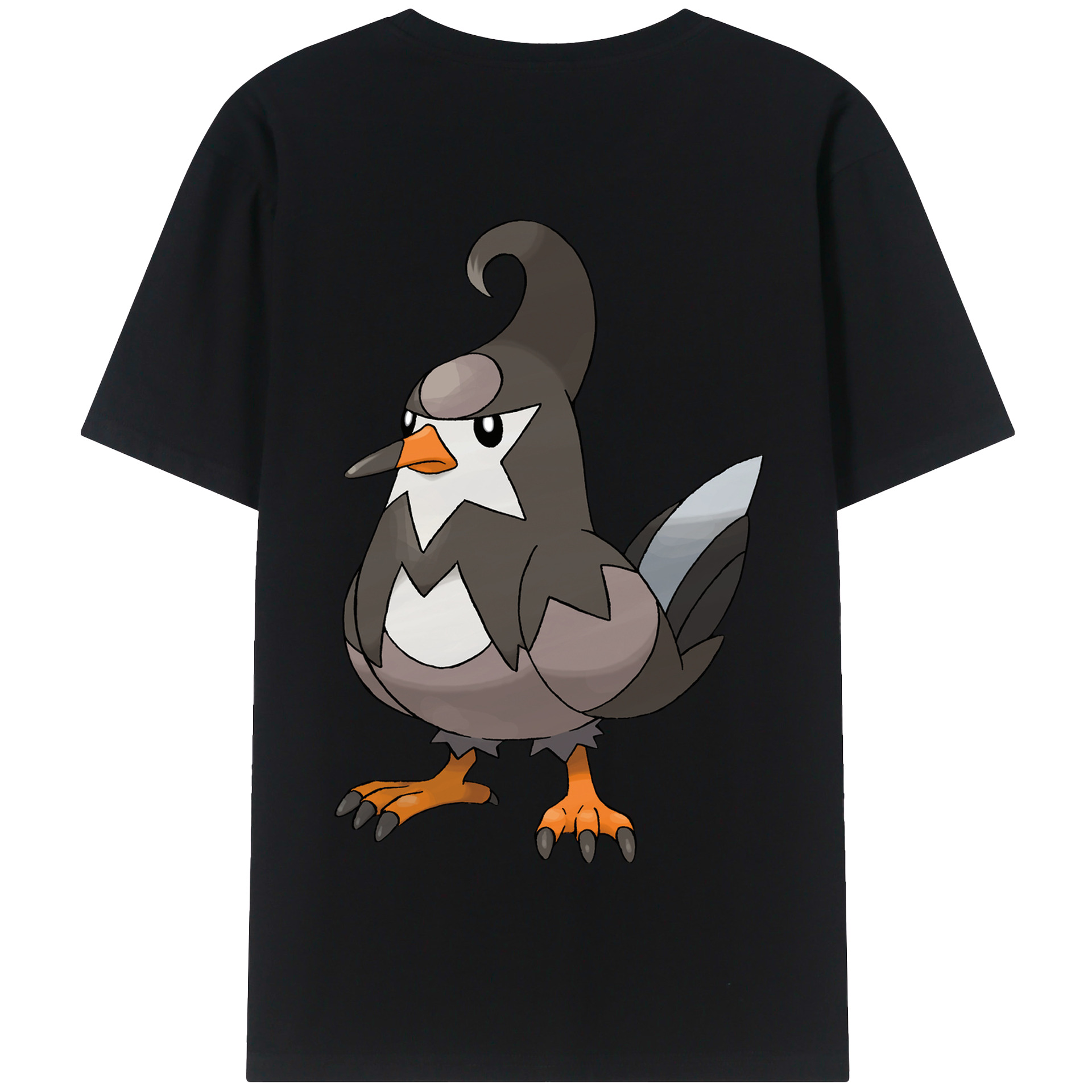 （画像用） ポケットモンスター Pokémon 綿100％半袖Tシャツ（背面プリント）
