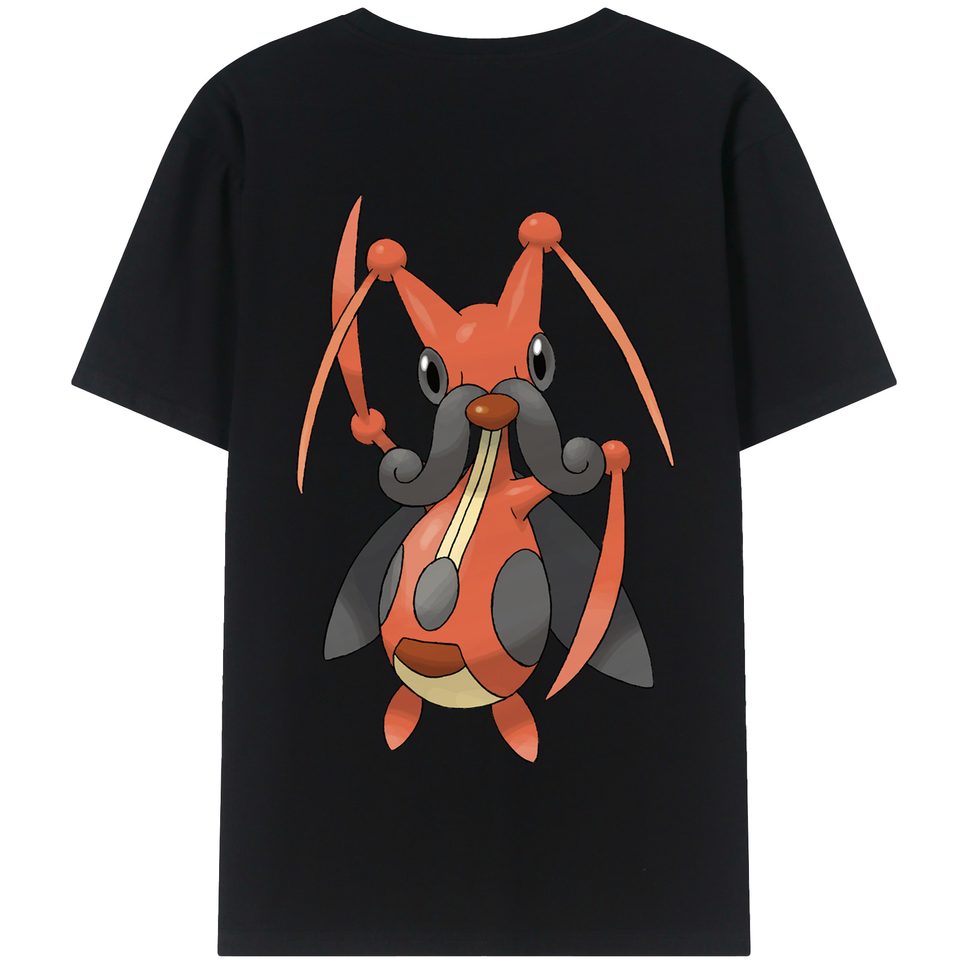 （画像用） ポケットモンスター Pokémon 綿100％半袖Tシャツ（背面プリント）