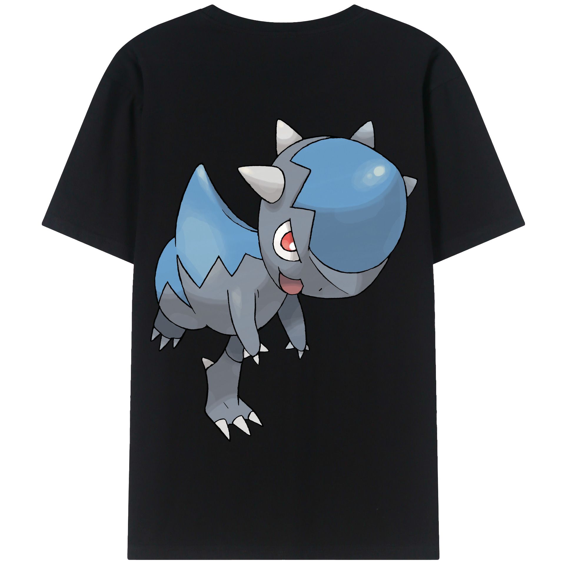 （画像用） ポケットモンスター Pokémon 綿100％半袖Tシャツ（背面プリント）