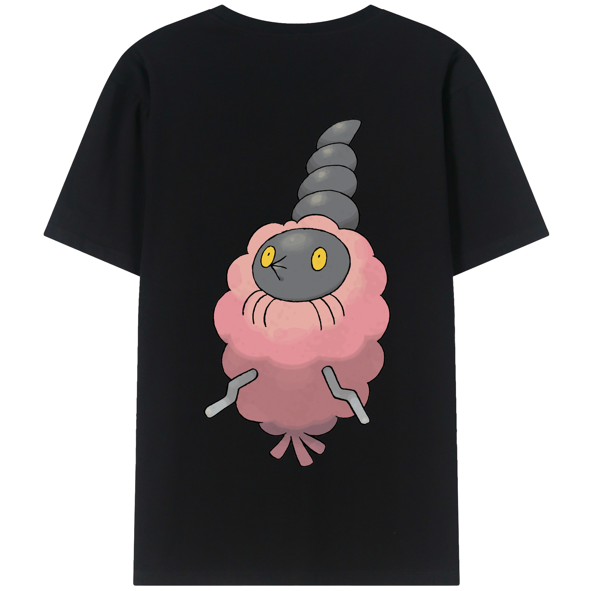 （画像用） ポケットモンスター Pokémon 綿100％半袖Tシャツ（背面プリント）