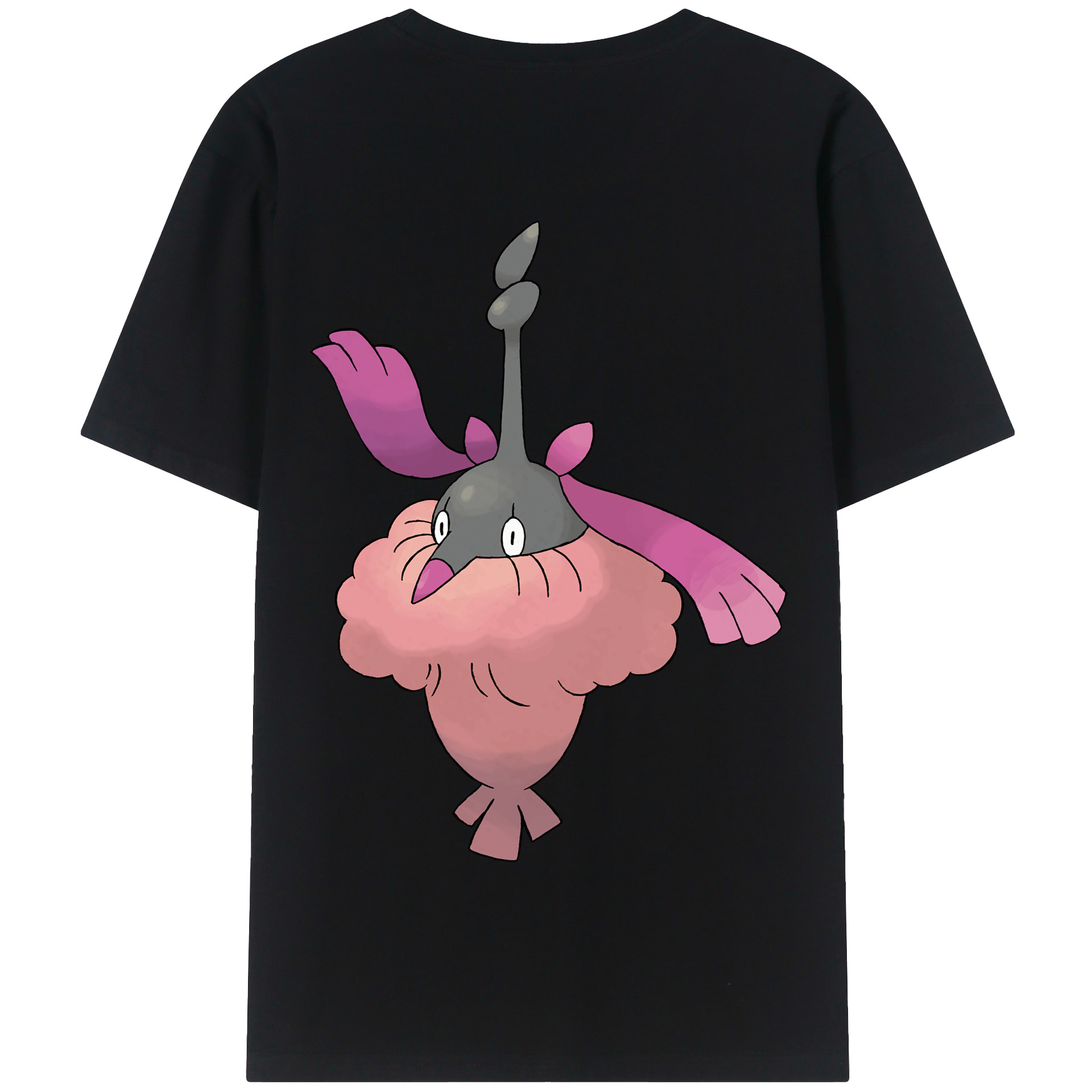 （画像用） ポケットモンスター Pokémon 綿100％半袖Tシャツ（背面プリント）