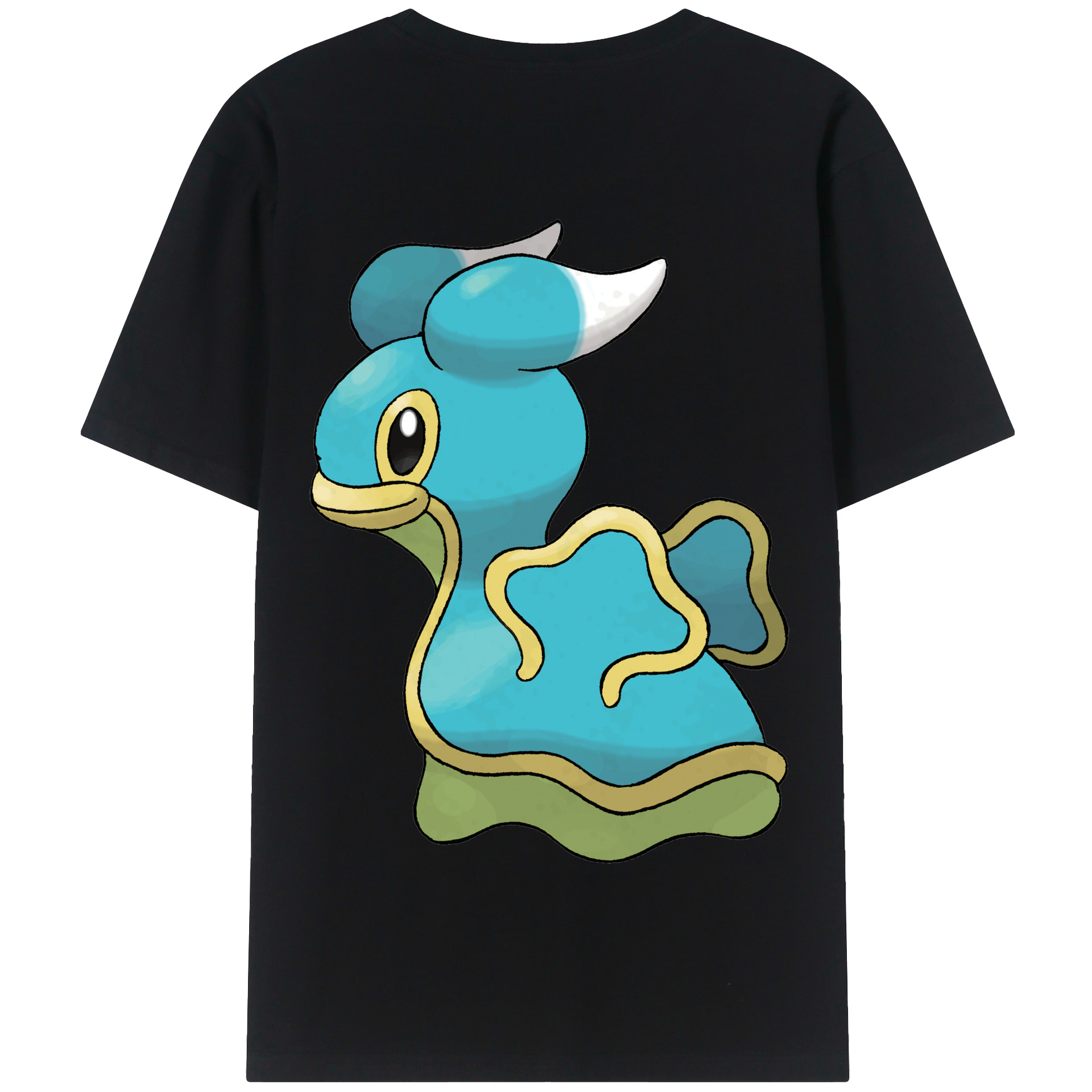 （画像用） ポケットモンスター Pokémon 綿100％半袖Tシャツ（背面プリント）