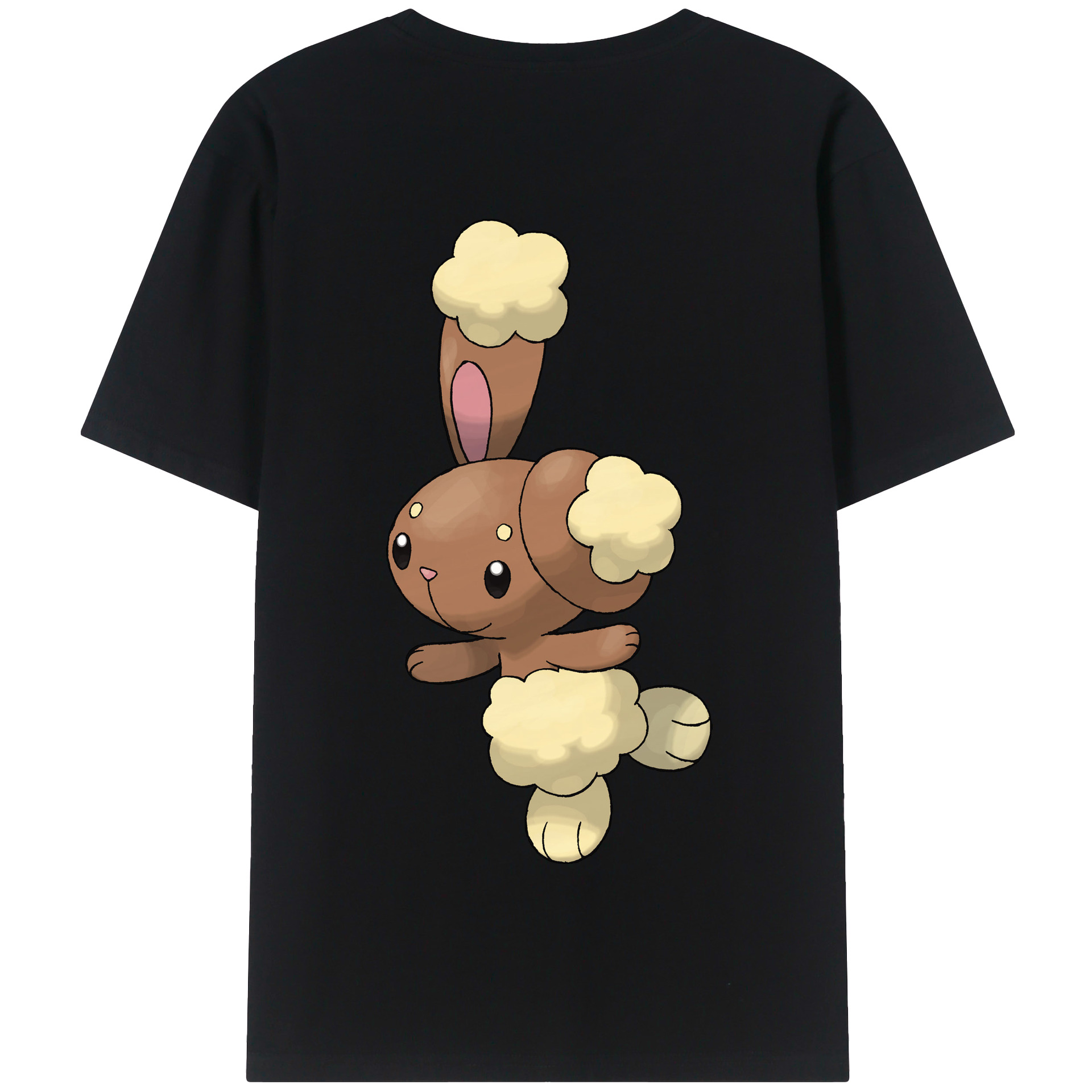 （画像用） ポケットモンスター Pokémon 綿100％半袖Tシャツ（背面プリント）