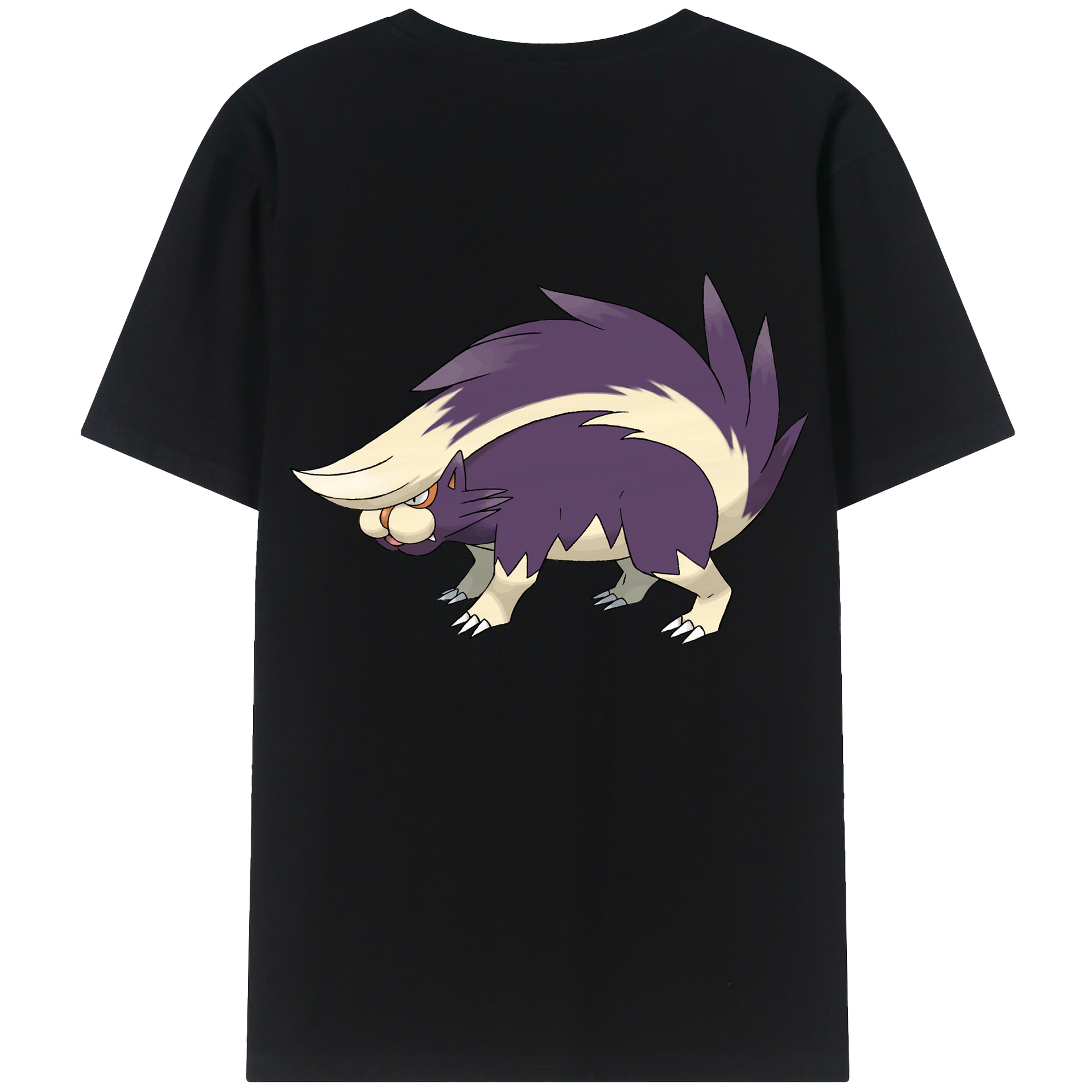 （画像用） ポケットモンスター Pokémon 綿100％半袖Tシャツ（背面プリント）