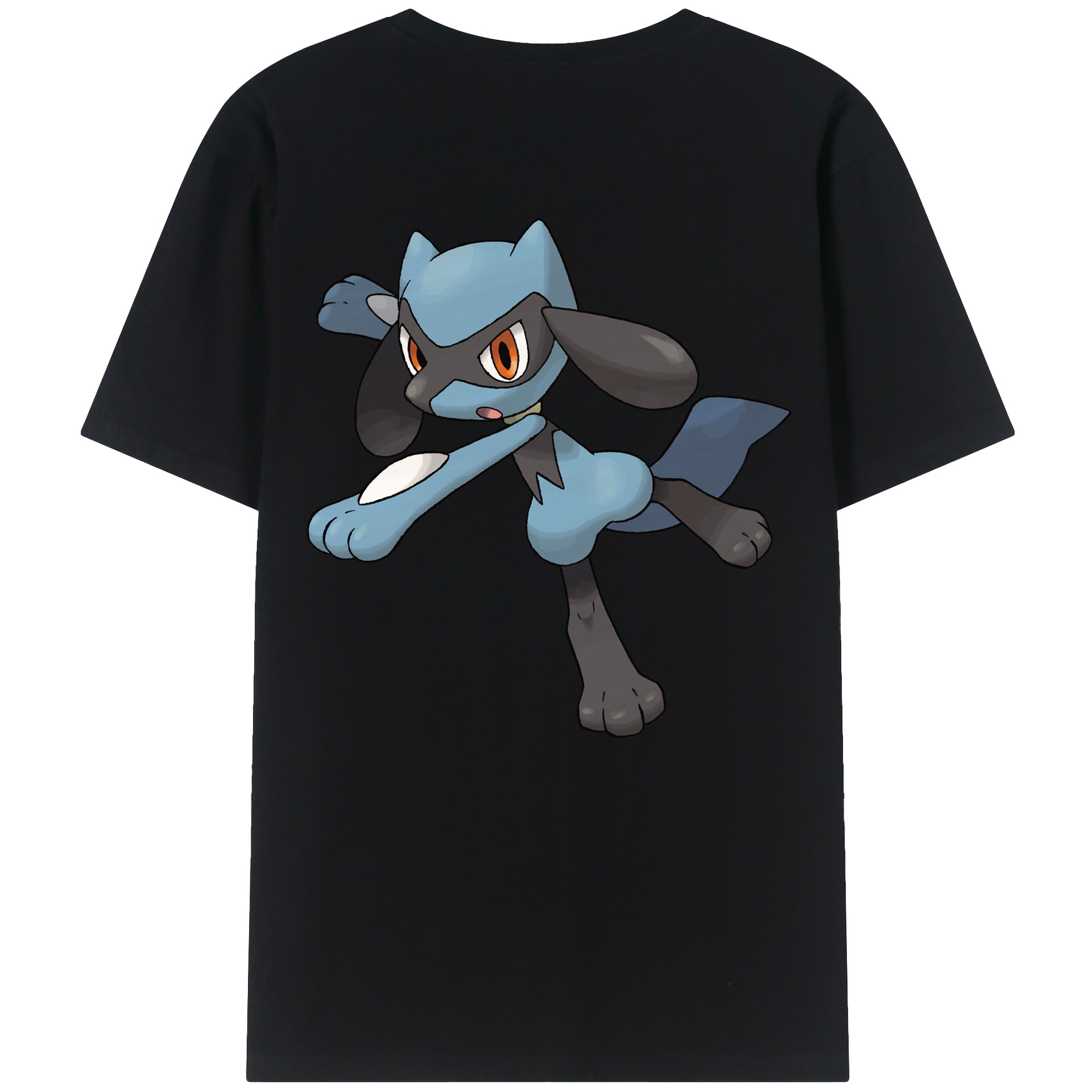 （画像用） ポケットモンスター Pokémon 綿100％半袖Tシャツ（背面プリント）