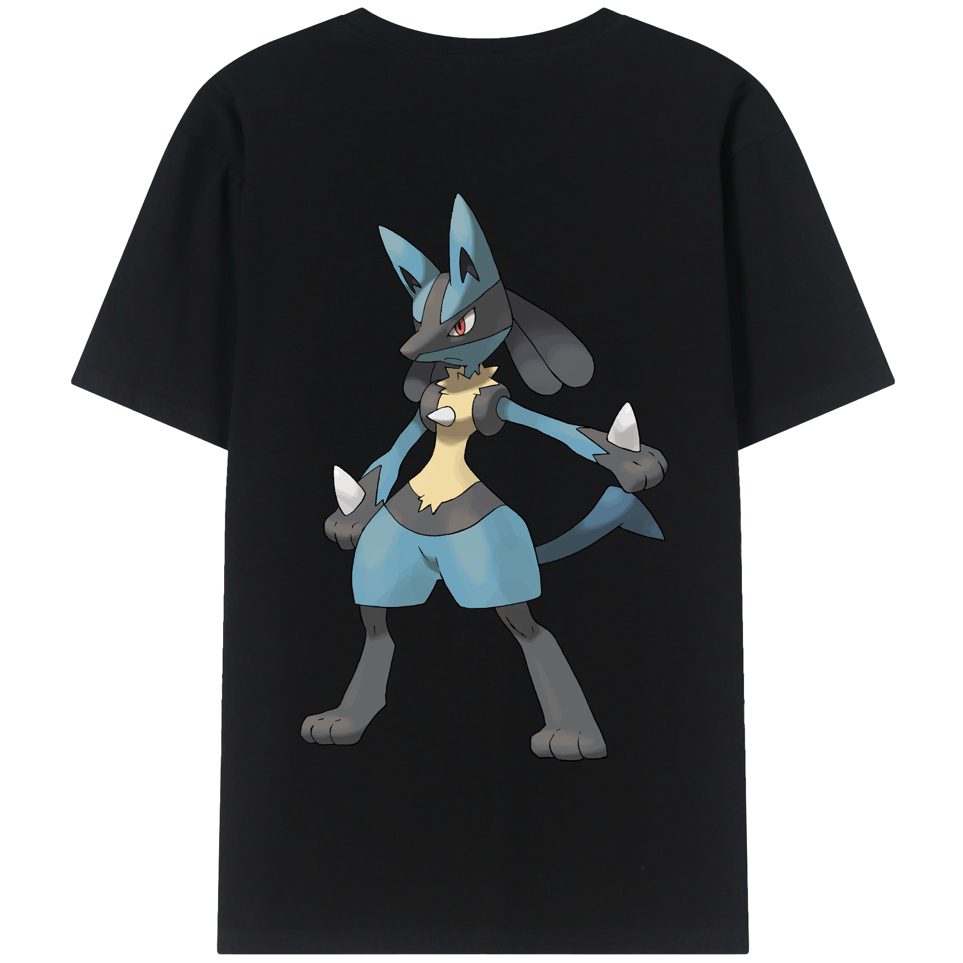 （画像用） ポケットモンスター Pokémon 綿100％半袖Tシャツ（背面プリント）