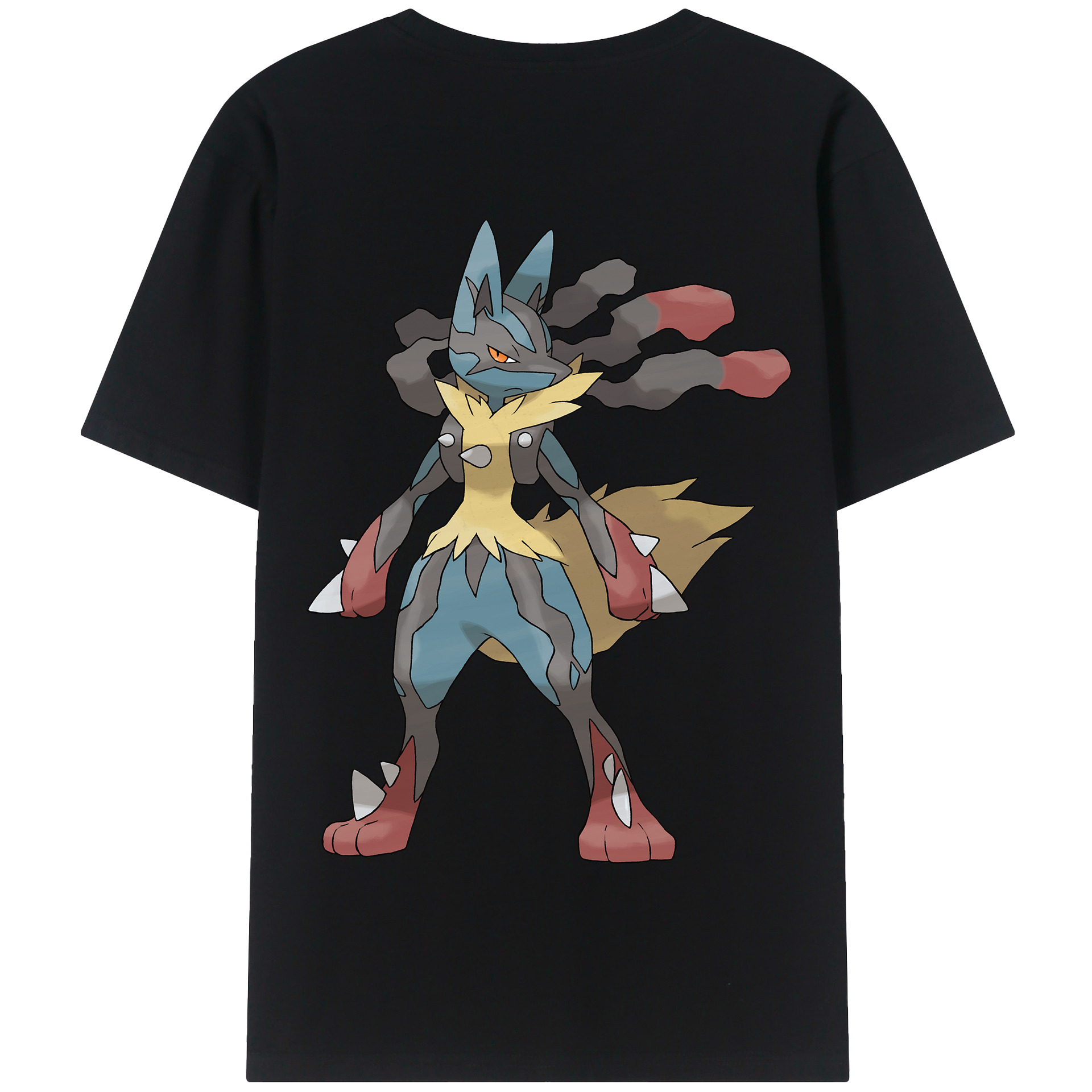 （画像用） ポケットモンスター Pokémon 綿100％半袖Tシャツ（背面プリント）