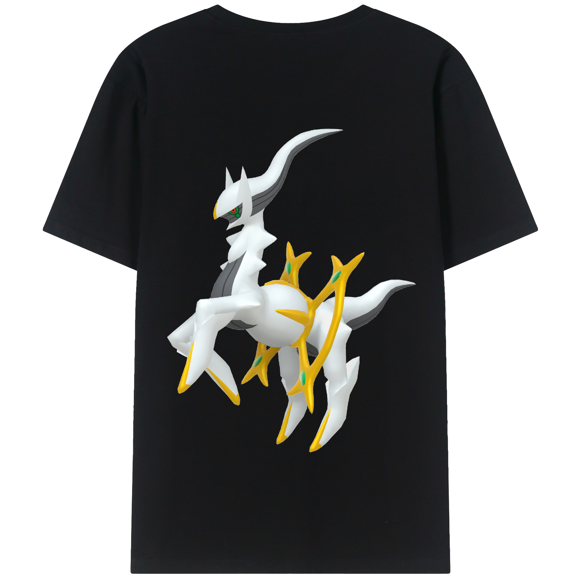 （画像用） ポケットモンスター Pokémon 綿100％半袖Tシャツ（背面プリント）