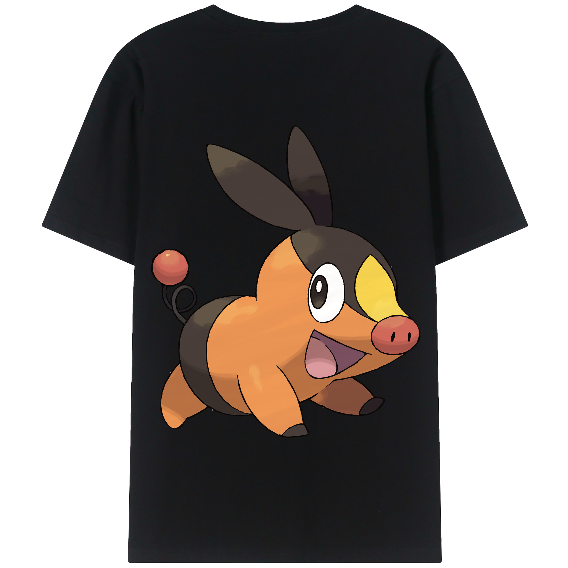 （画像用） ポケットモンスター Pokémon 綿100％半袖Tシャツ（背面プリント）