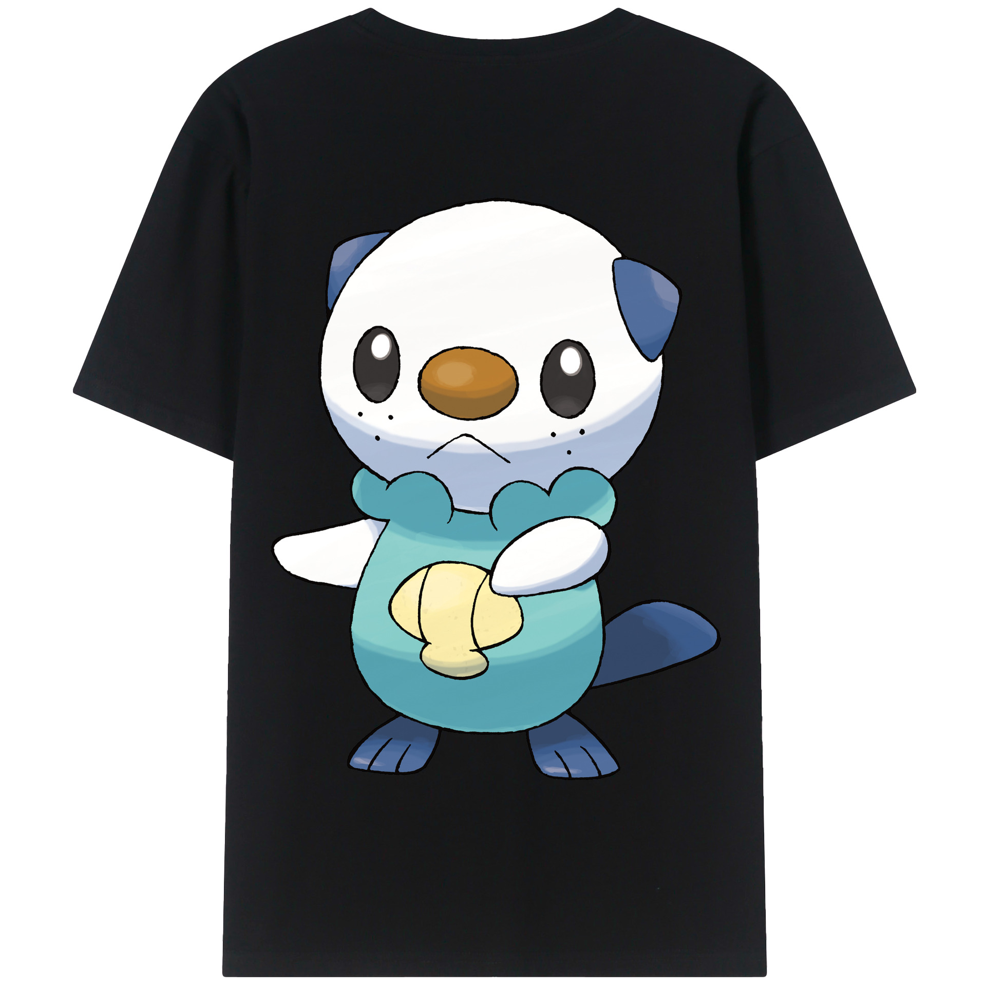 （画像用） ポケットモンスター Pokémon 綿100％半袖Tシャツ（背面プリント）