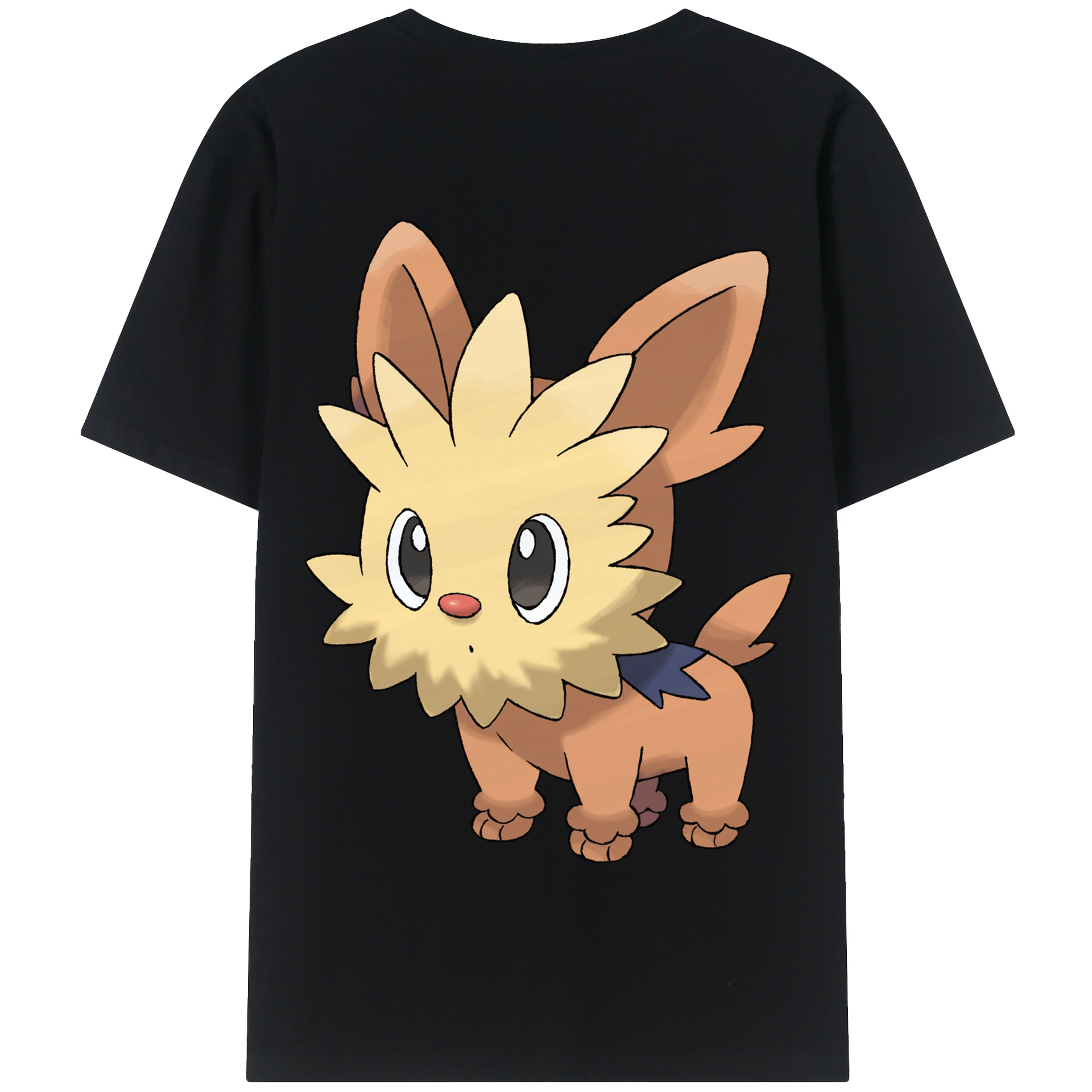 （画像用） ポケットモンスター Pokémon 綿100％半袖Tシャツ（背面プリント）