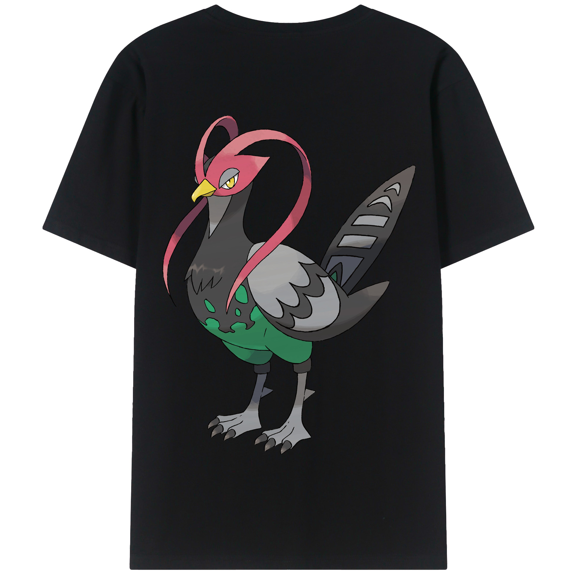 （画像用） ポケットモンスター Pokémon 綿100％半袖Tシャツ（背面プリント）