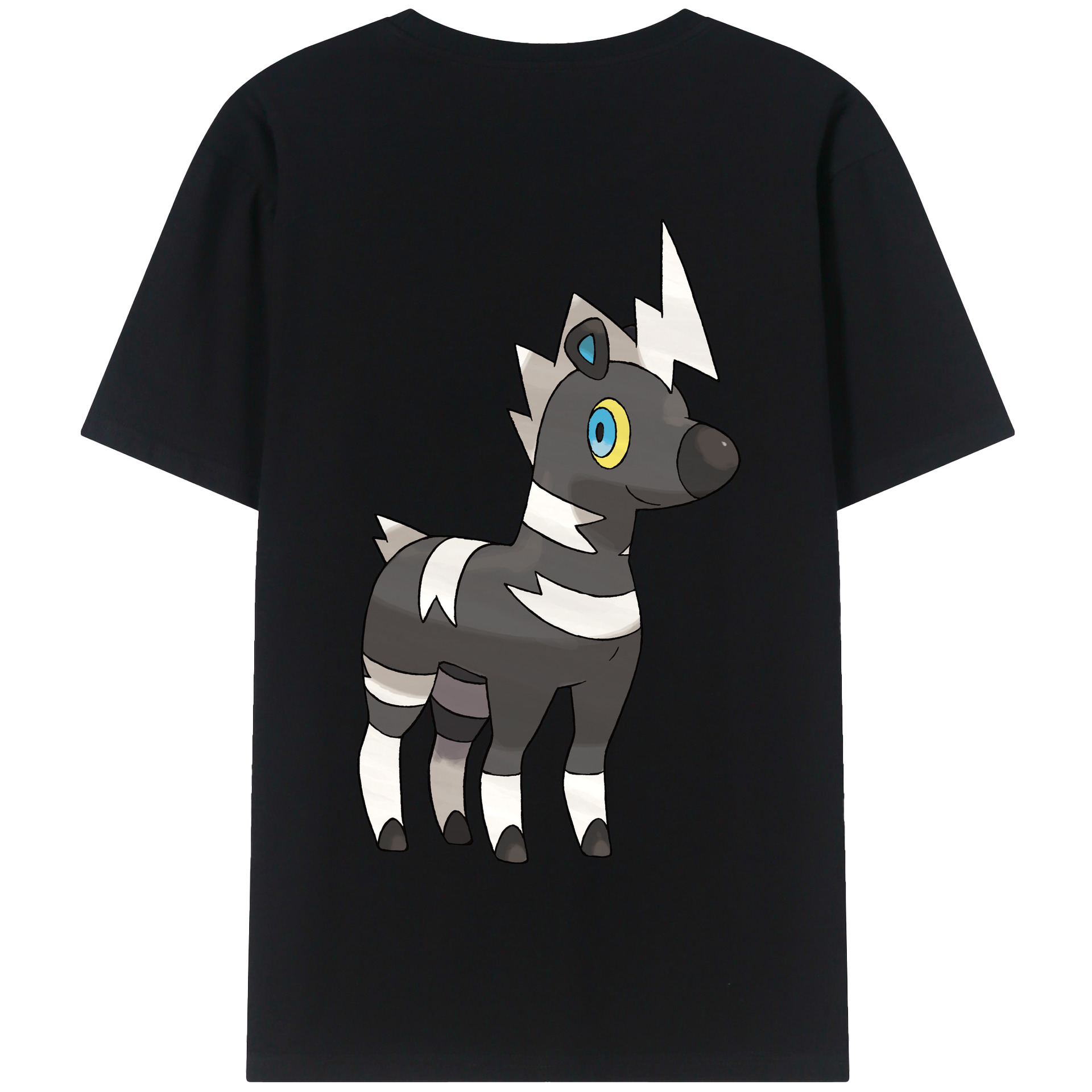 （画像用） ポケットモンスター Pokémon 綿100％半袖Tシャツ（背面プリント）