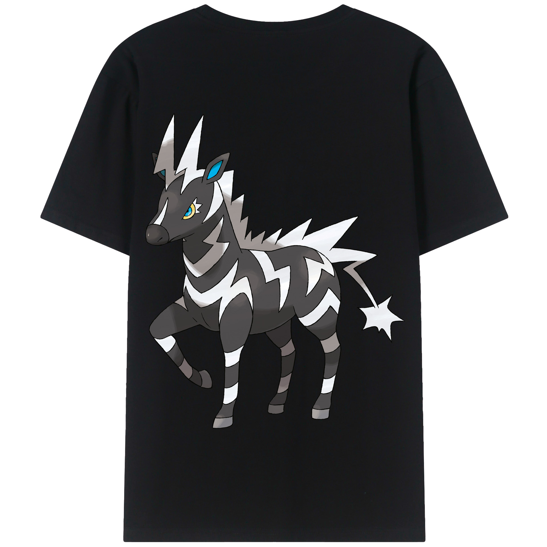 （画像用） ポケットモンスター Pokémon 綿100％半袖Tシャツ（背面プリント）