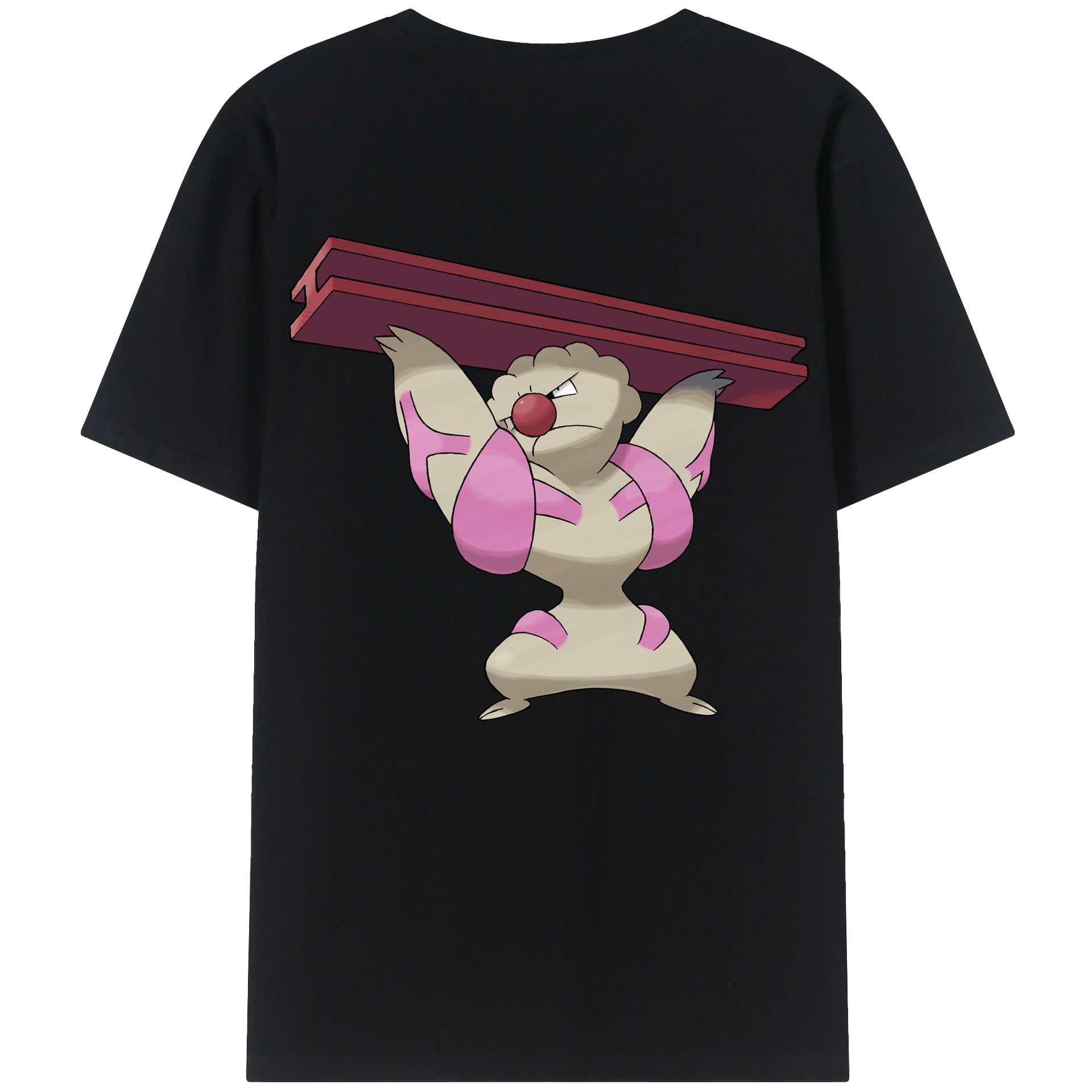 （画像用） ポケットモンスター Pokémon 綿100％半袖Tシャツ（背面プリント）