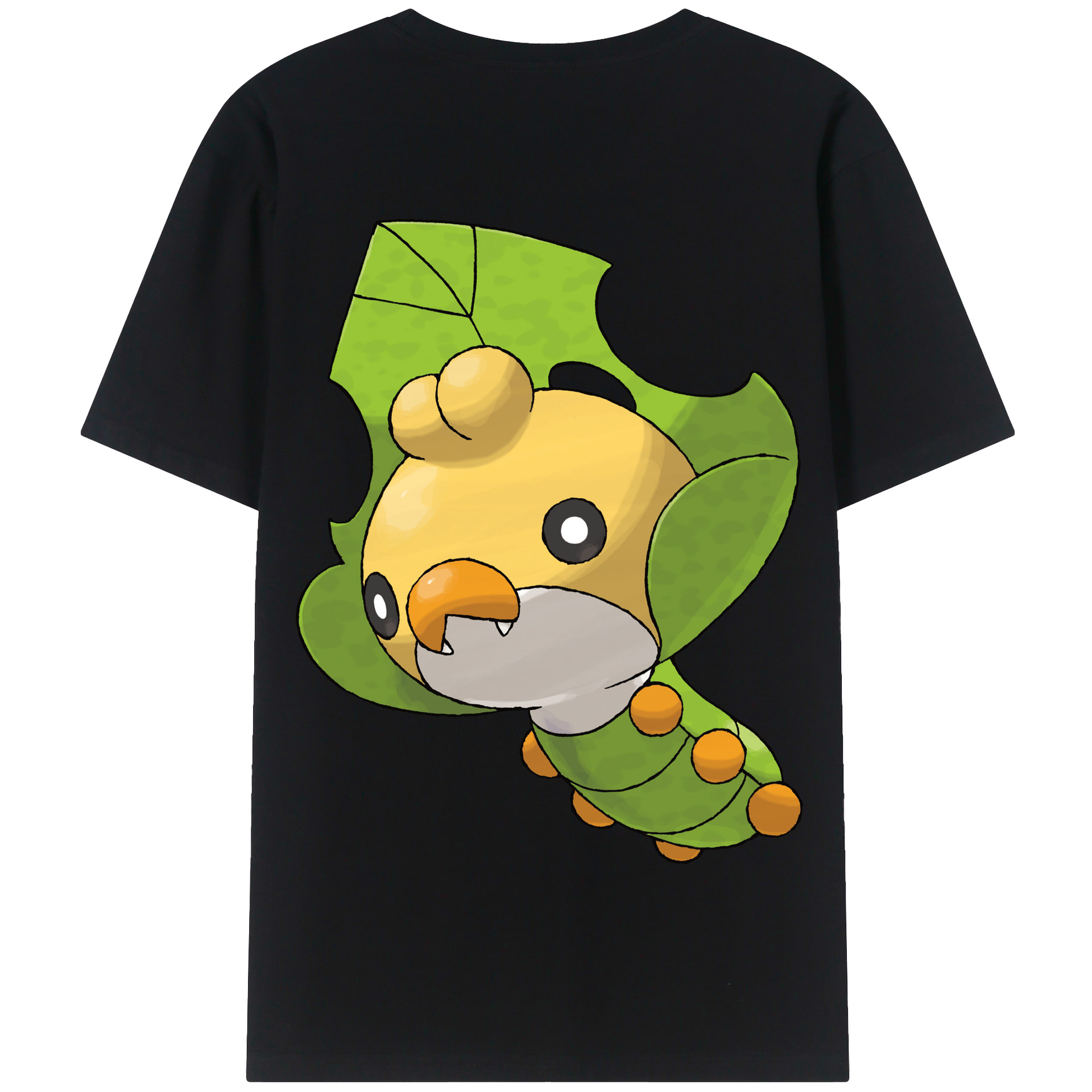 （画像用） ポケットモンスター Pokémon 綿100％半袖Tシャツ（背面プリント）