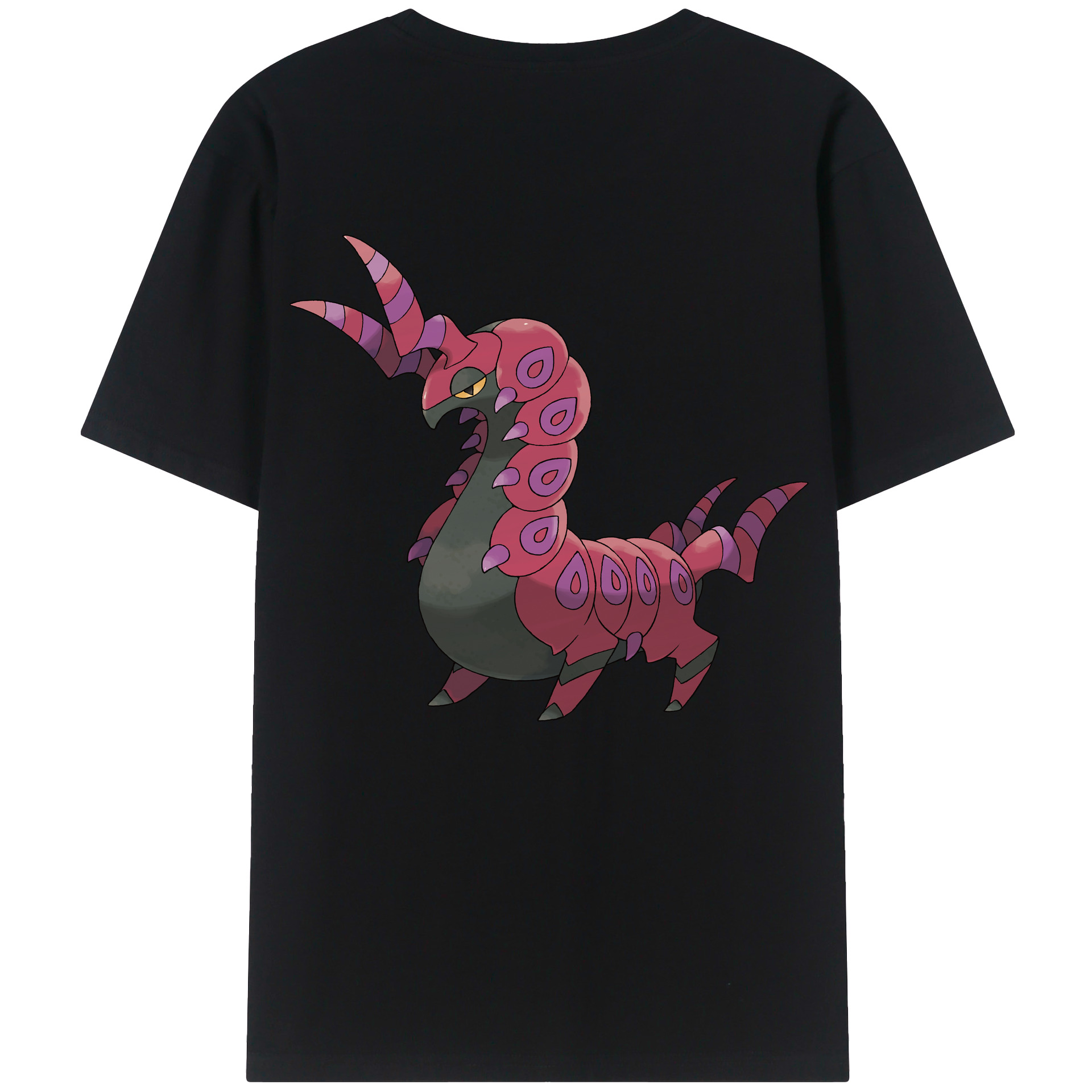 （画像用） ポケットモンスター Pokémon 綿100％半袖Tシャツ（背面プリント）